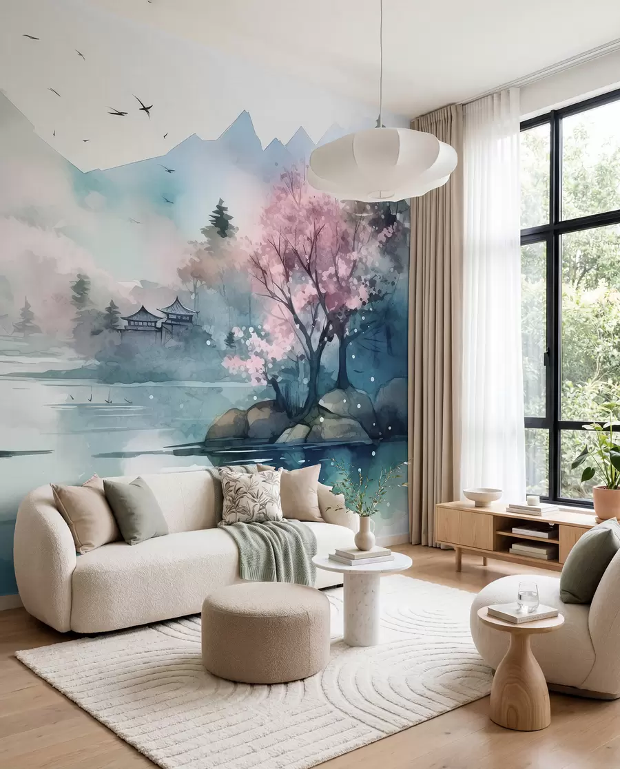 wall murals Планински пејзаж Баи u96039