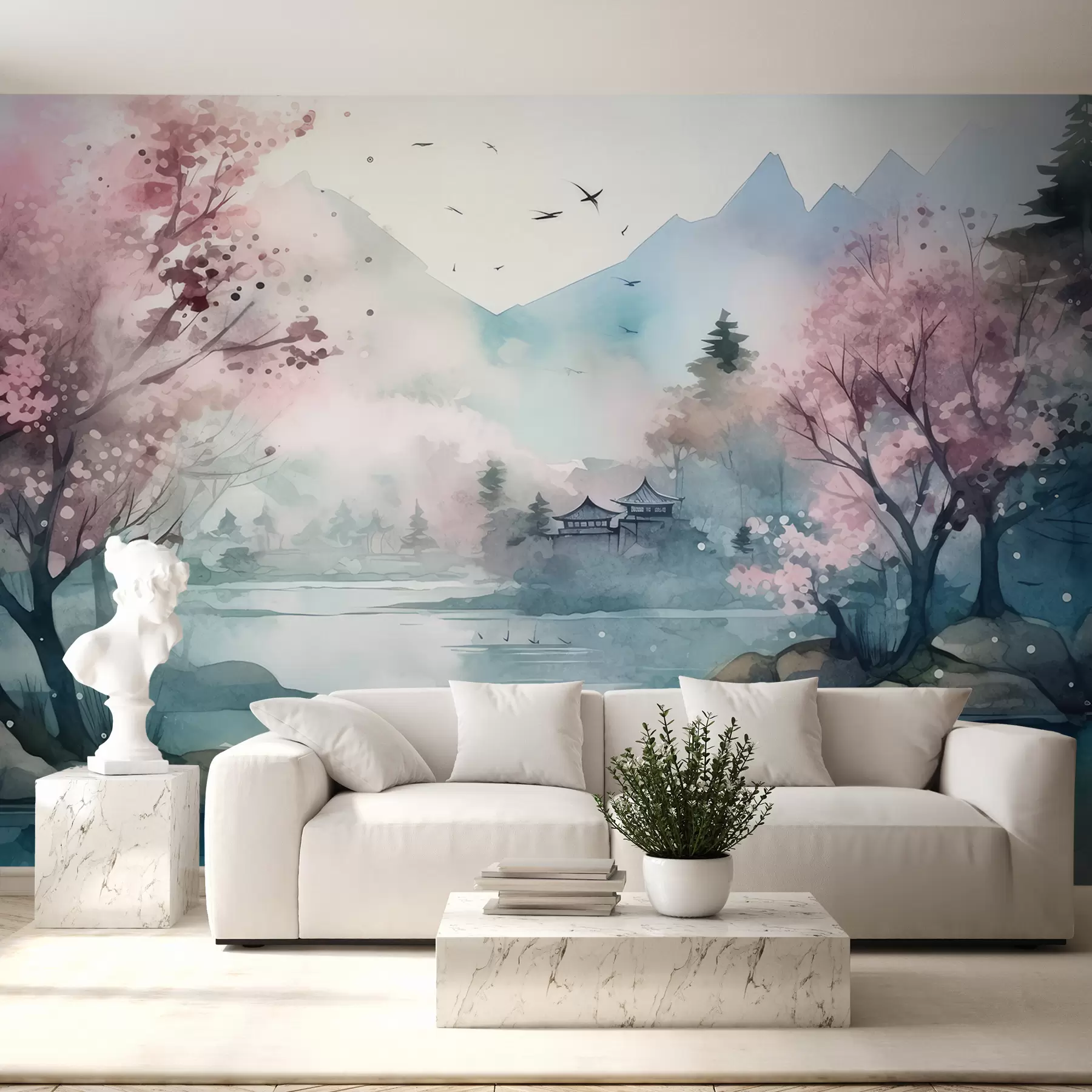 wall murals Планински пејзаж Баи u96039