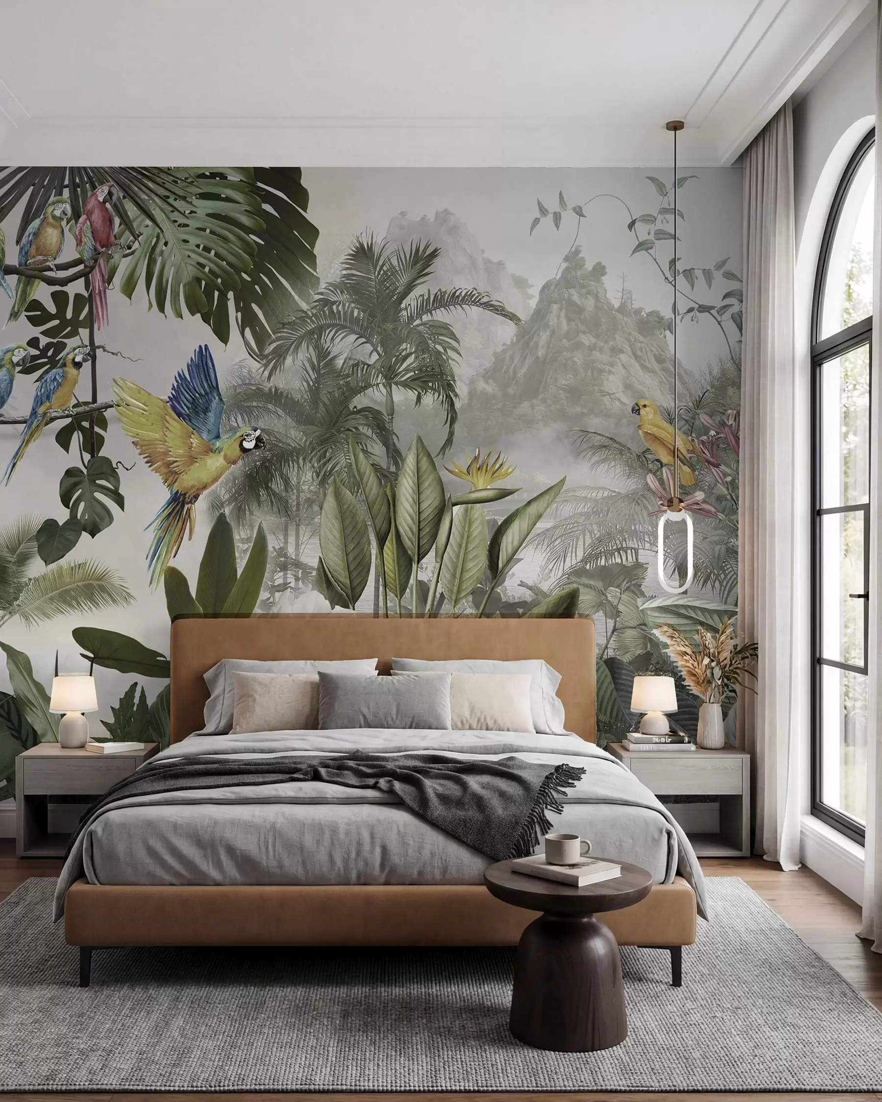 wall murals Парроти у прашуми u95693