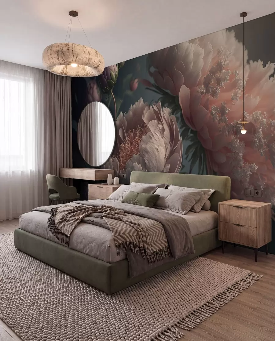 wall murals Цвеће за сумрак u96633