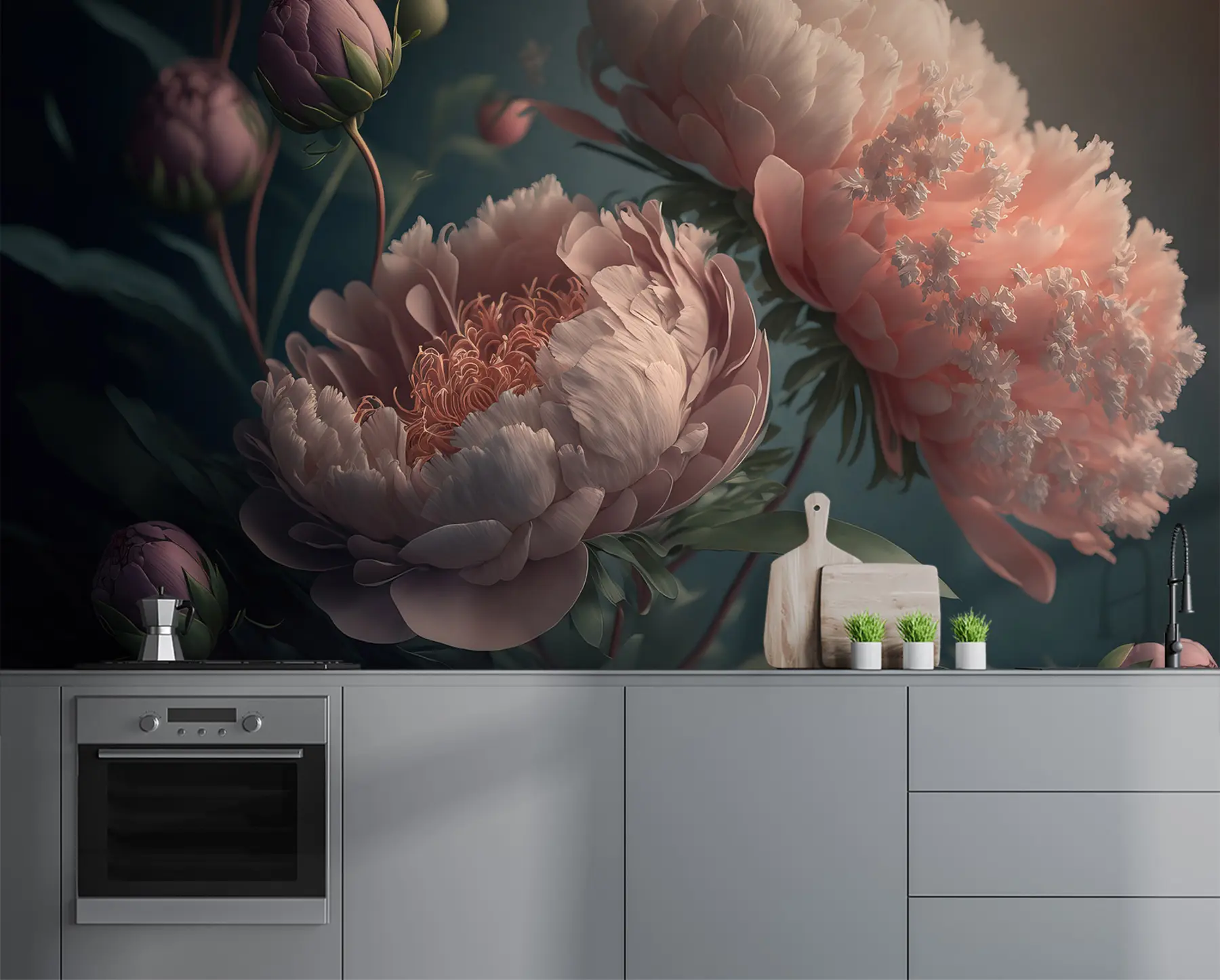 wall murals Цвеће за сумрак u96633