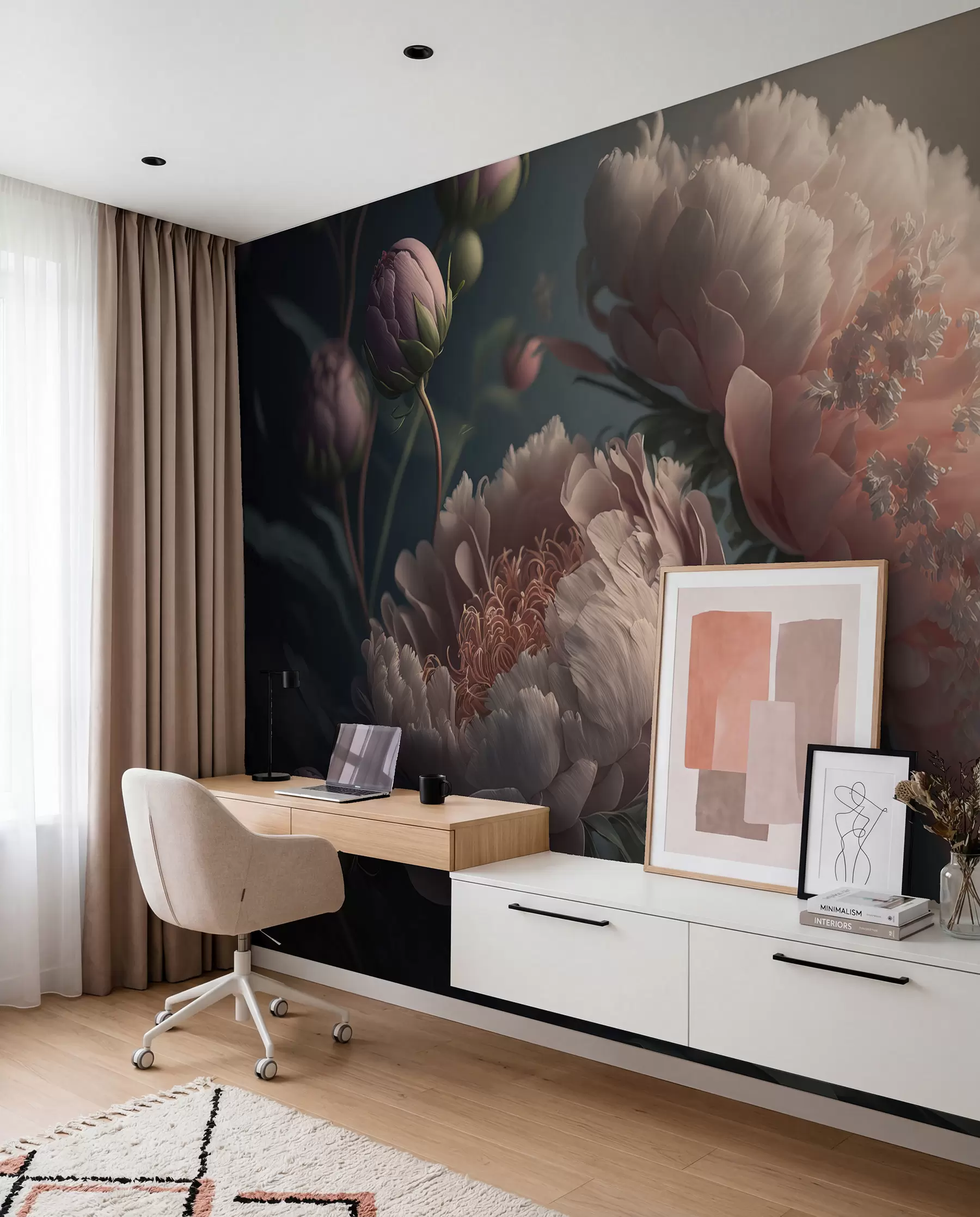 wall murals Цвеће за сумрак u96633