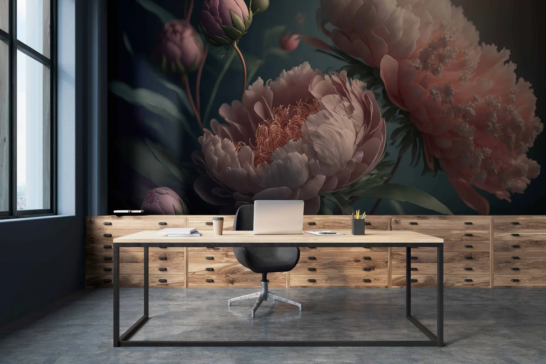 wall murals Цвеће за сумрак u96633