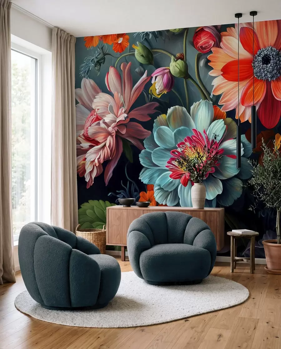 wall murals Цветни спреј u96631
