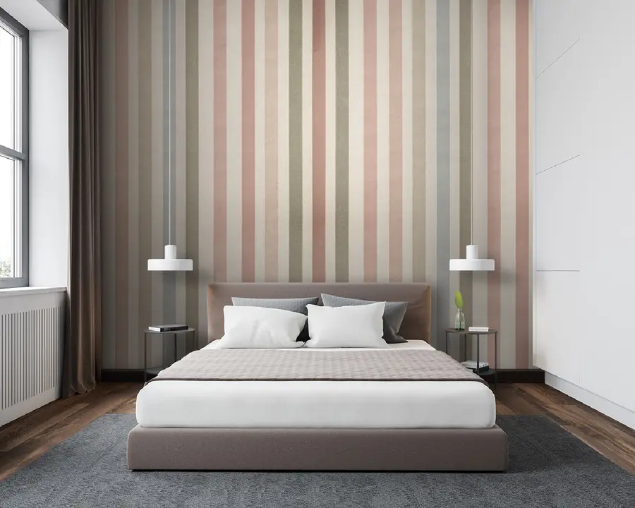 wall murals Тапета са пругама u96795