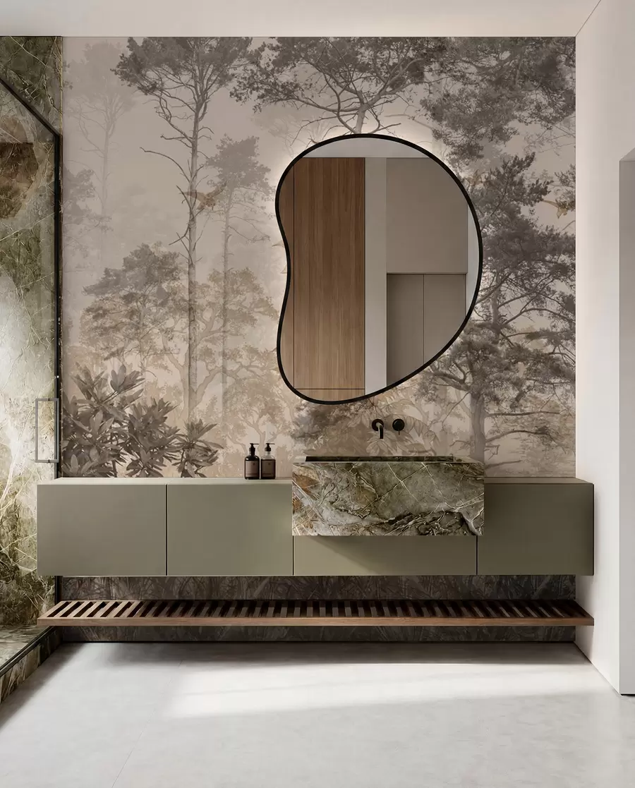 wall murals Грунге Форест u97057