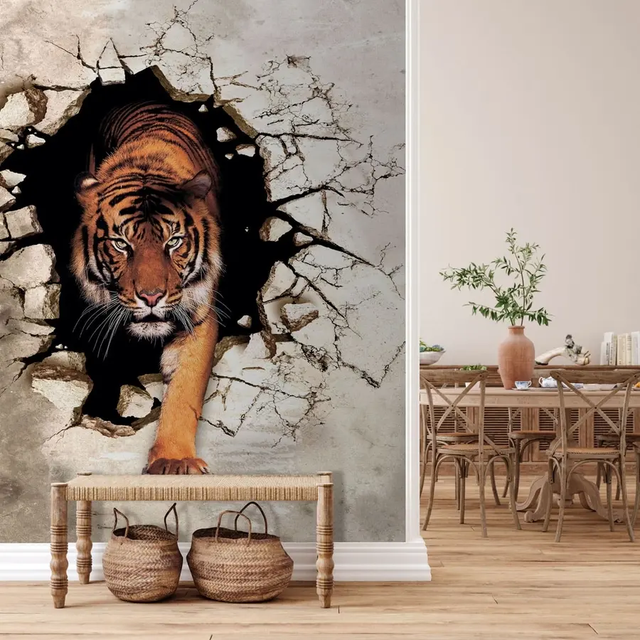 wall murals 3Д тигар u97031