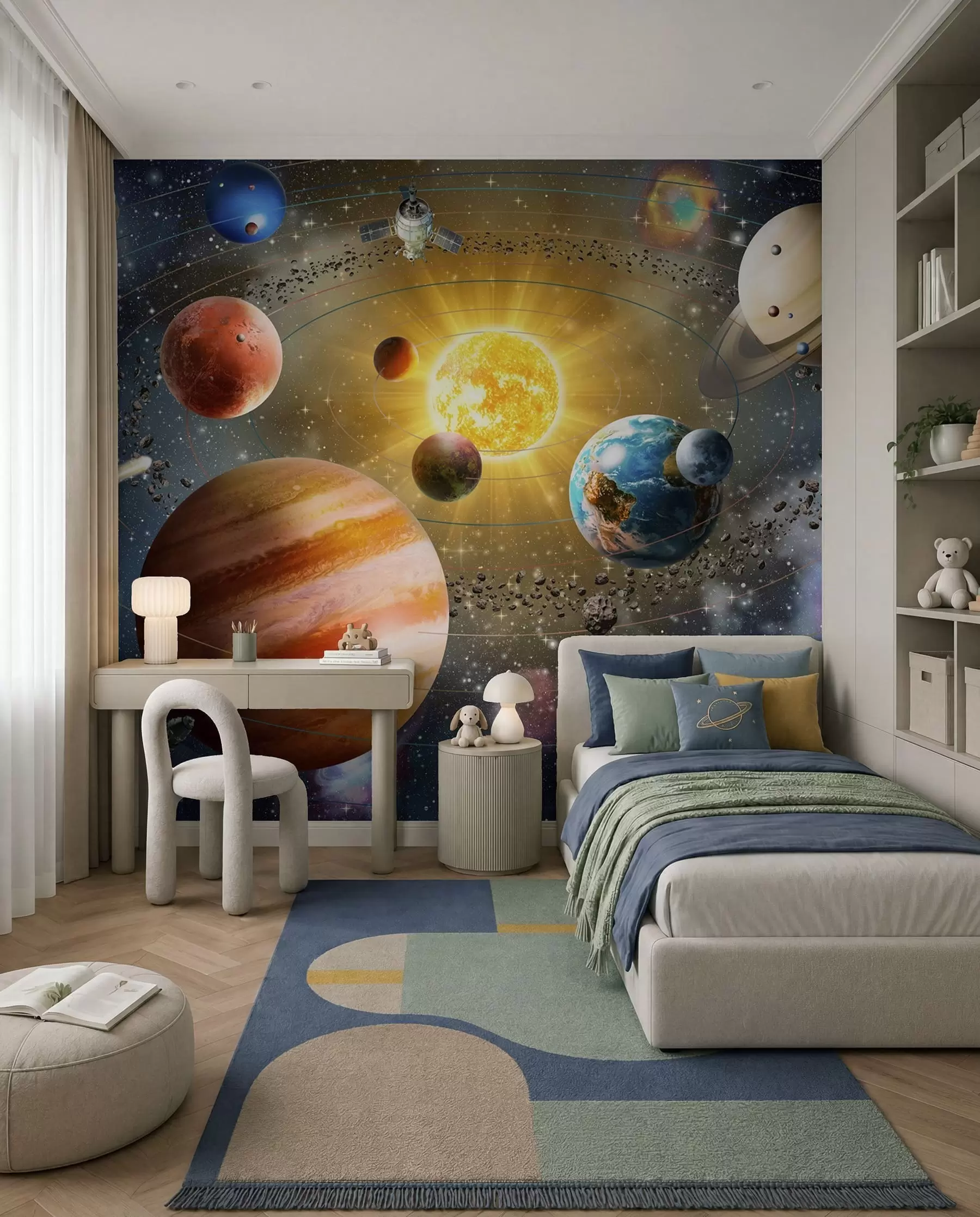 wall murals Putovanje među planetama u97222