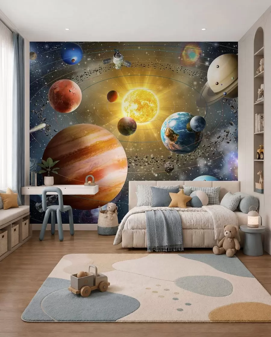 wall murals Putovanje među planetama u97222