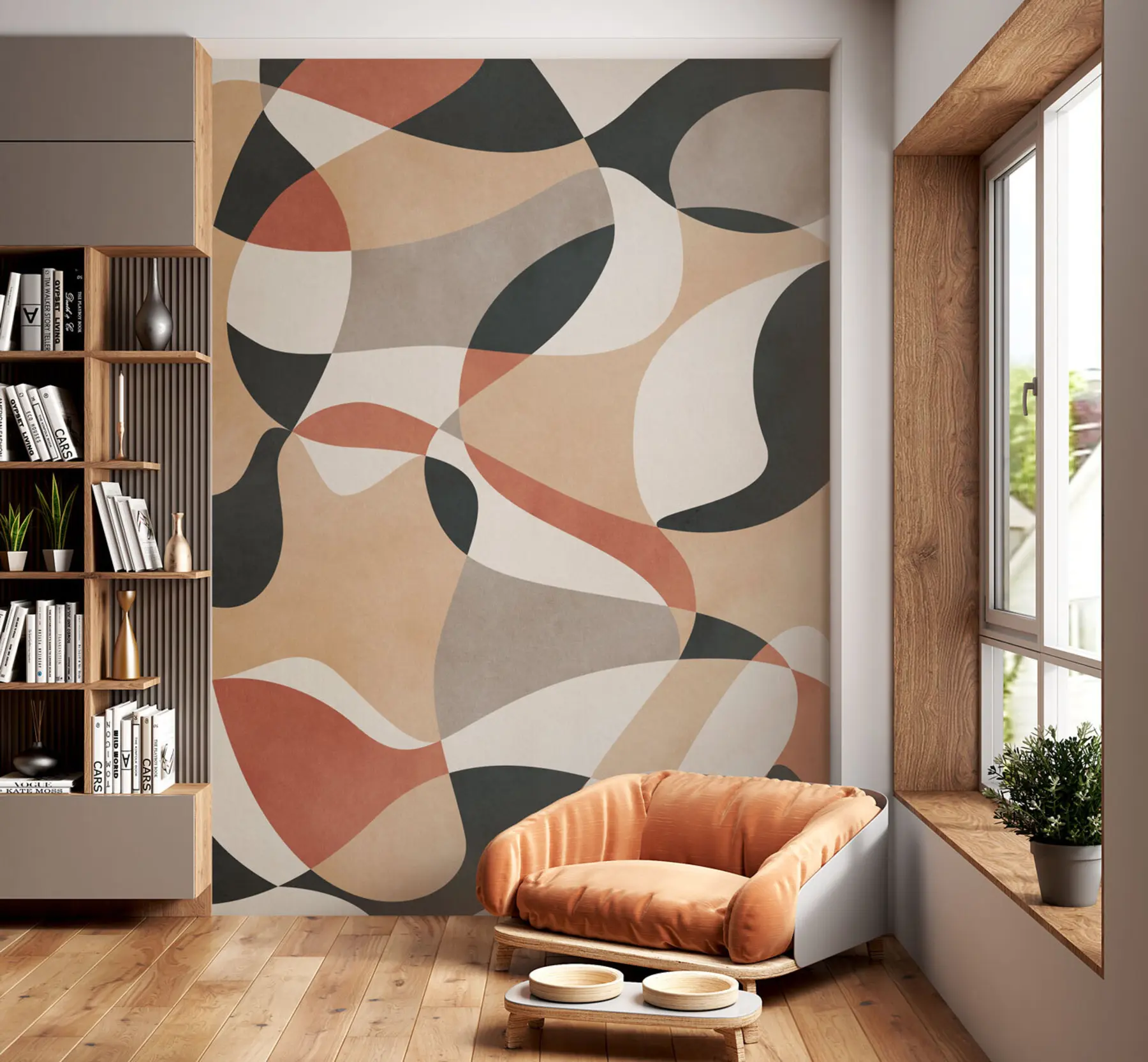 wall murals Модерна геометријска абстракција Грунге поткровље Стиле u97206