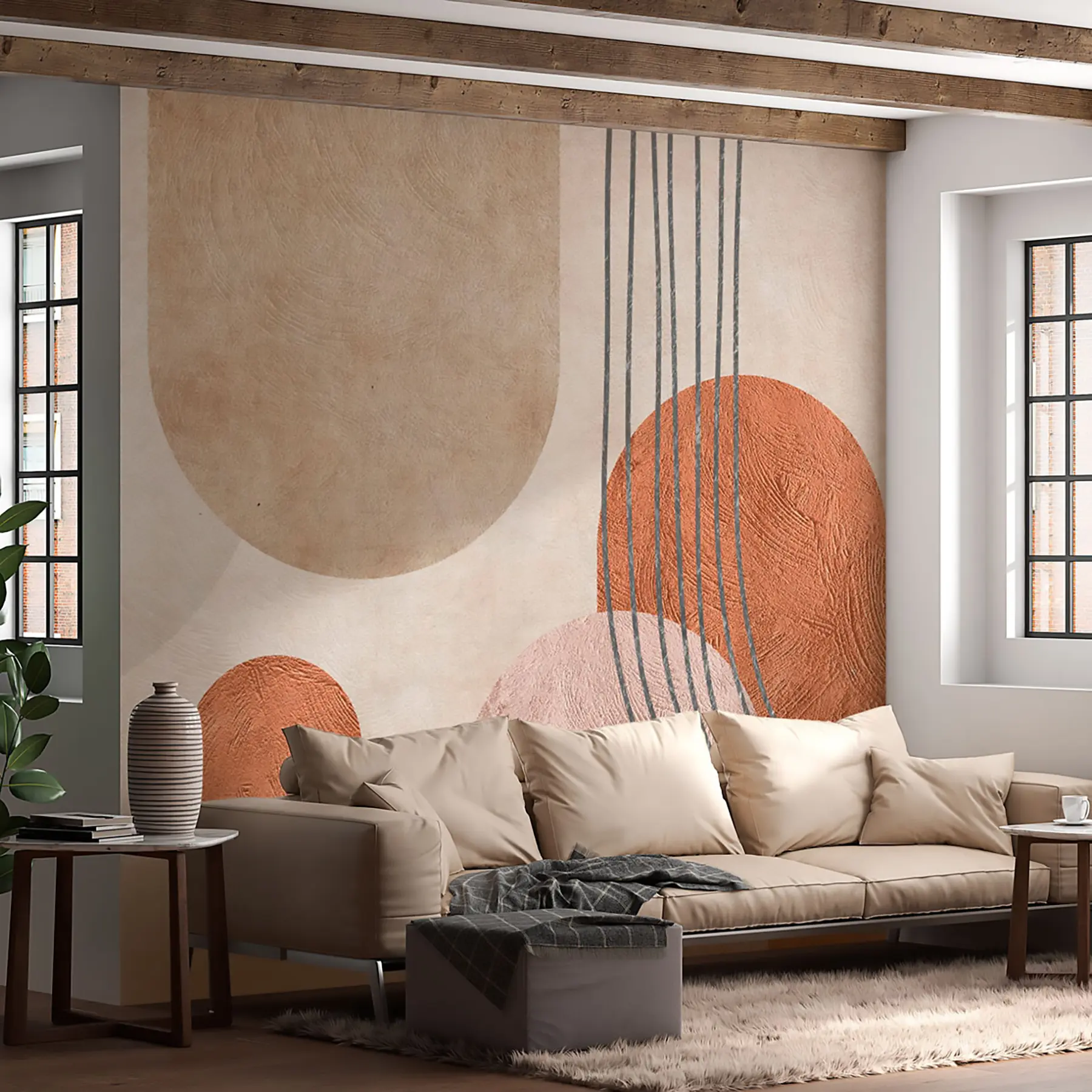 wall murals Сажетак Бохо узорак u97255