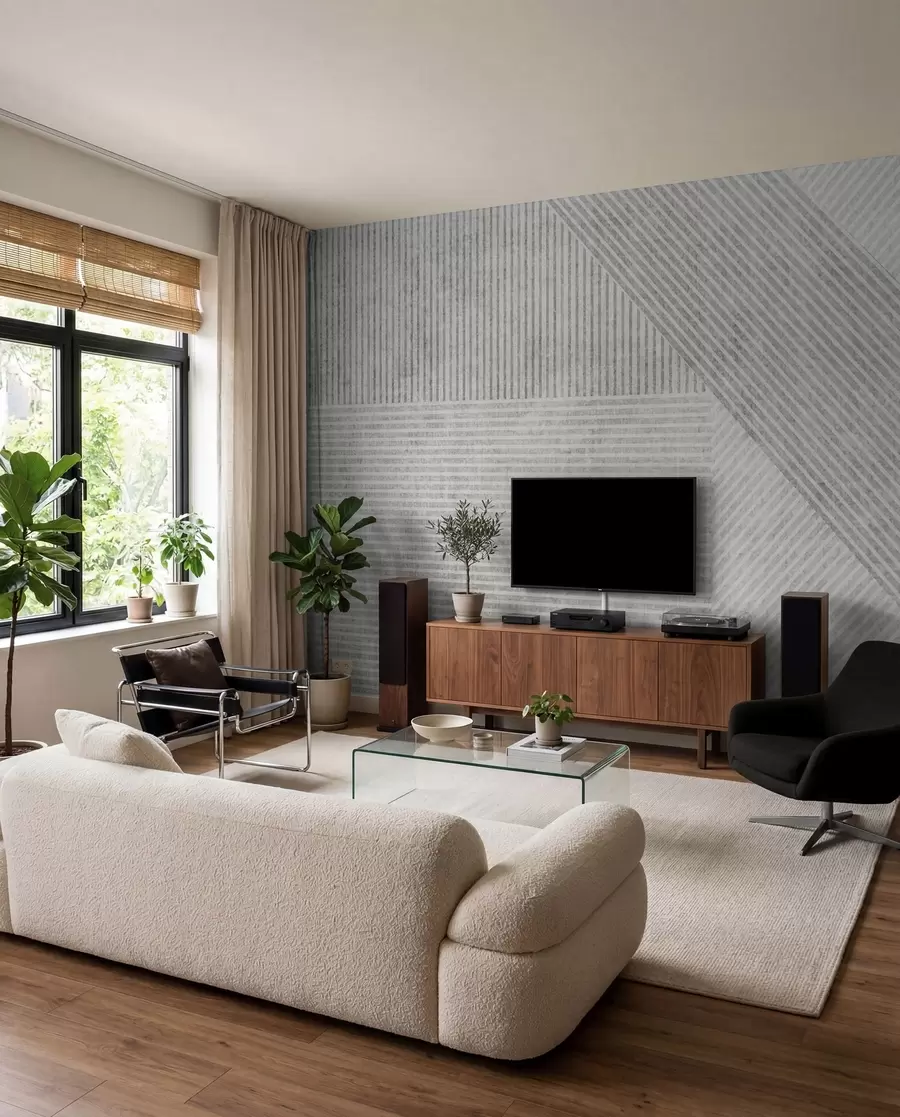 wall murals Геометријске винтагене линије u96331