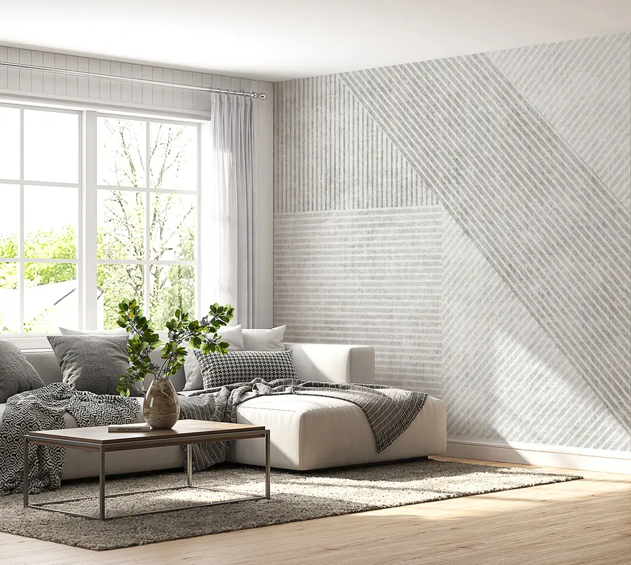 wall murals Геометријске винтагене линије u96331