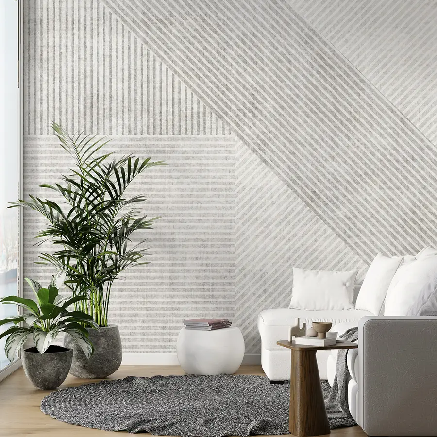 wall murals Геометријске винтагене линије u96331