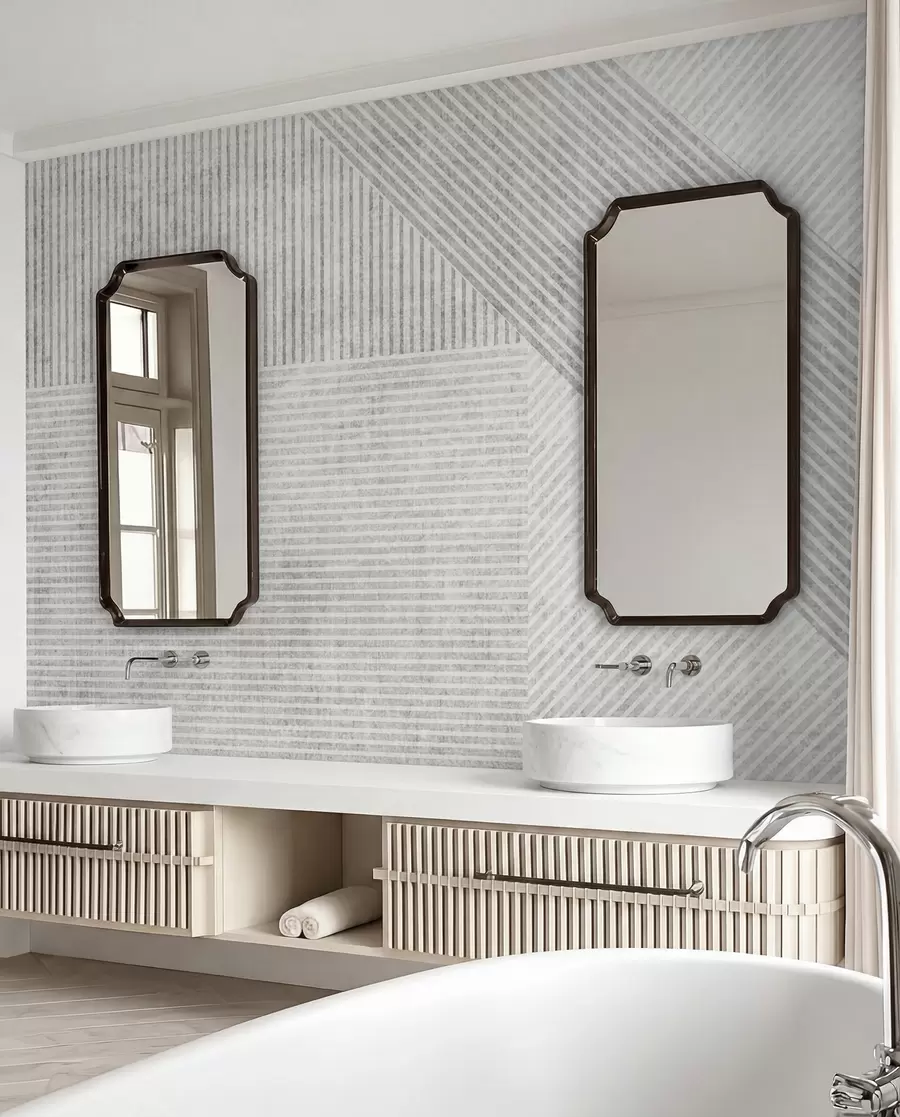 wall murals Геометријске винтагене линије u96331