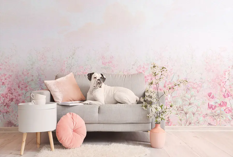 wall murals 3Д рељефно цвеће u97407