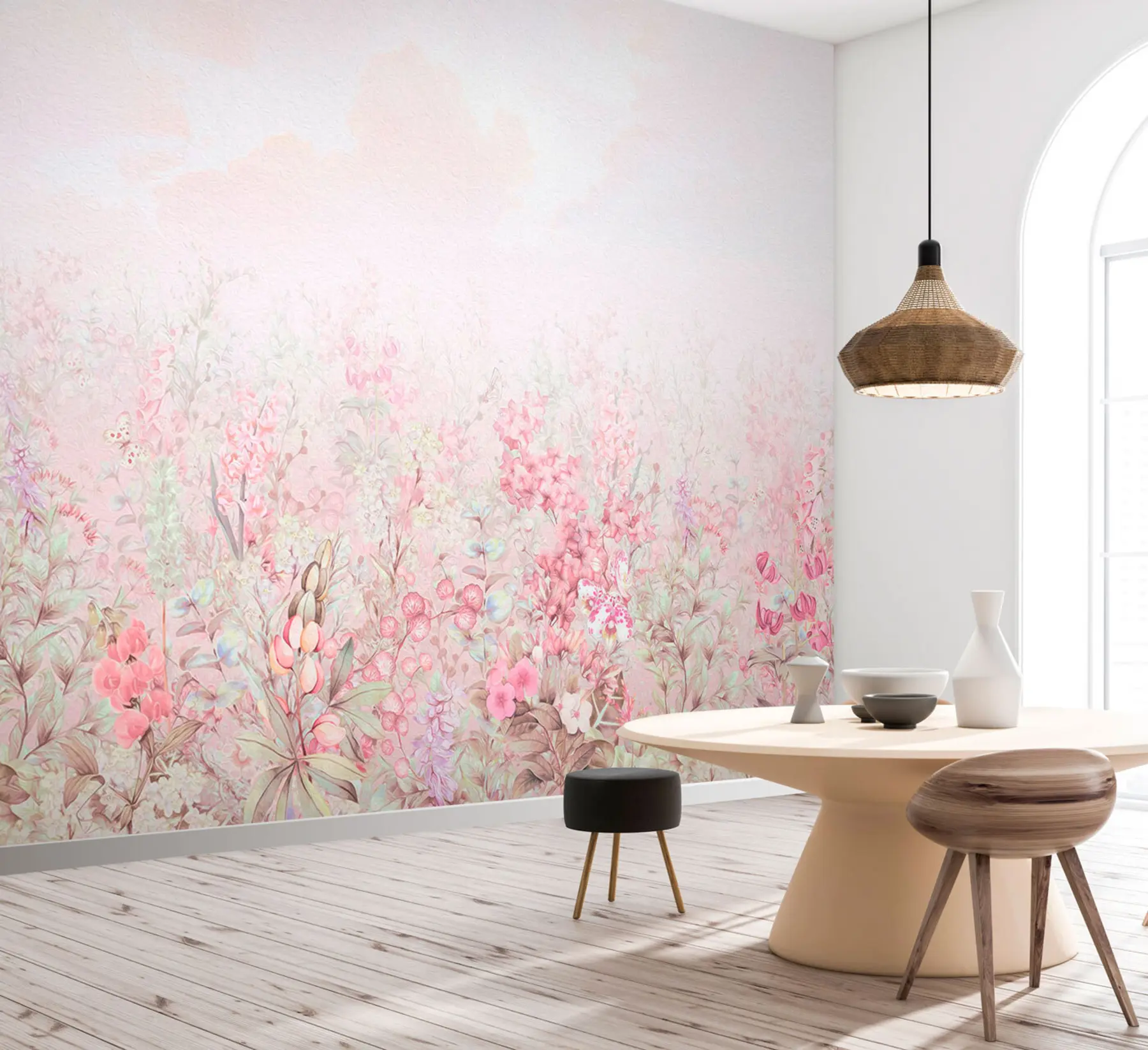 wall murals 3Д рељефно цвеће u97407
