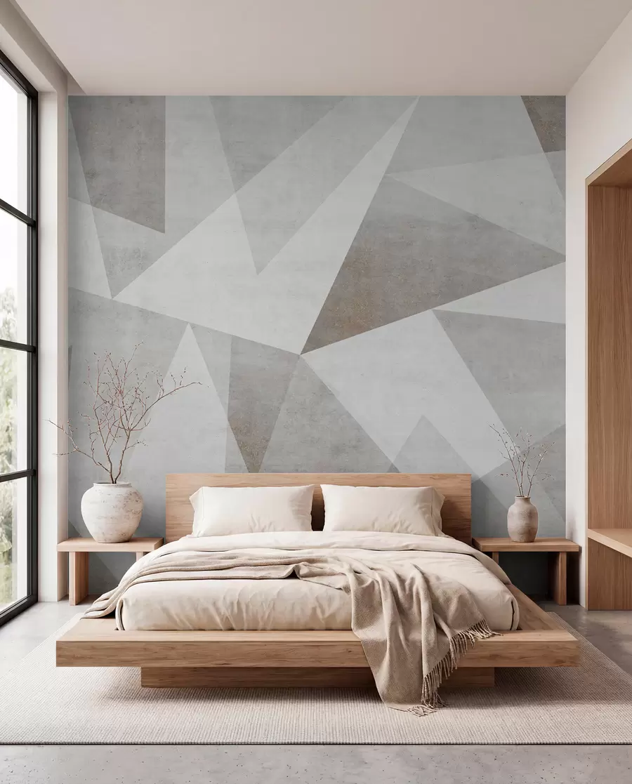 wall murals Херметијски троуглови са линијама u97345