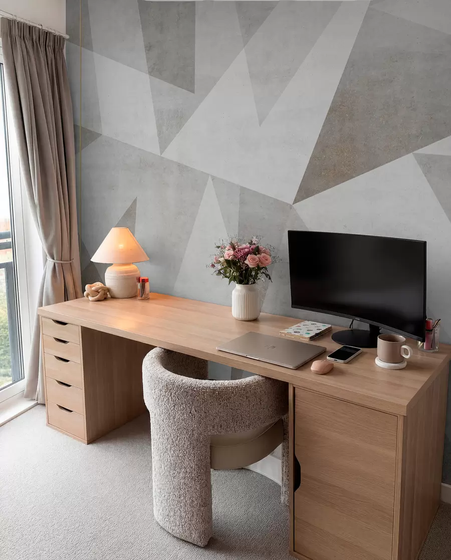 wall murals Херметијски троуглови са линијама u97345