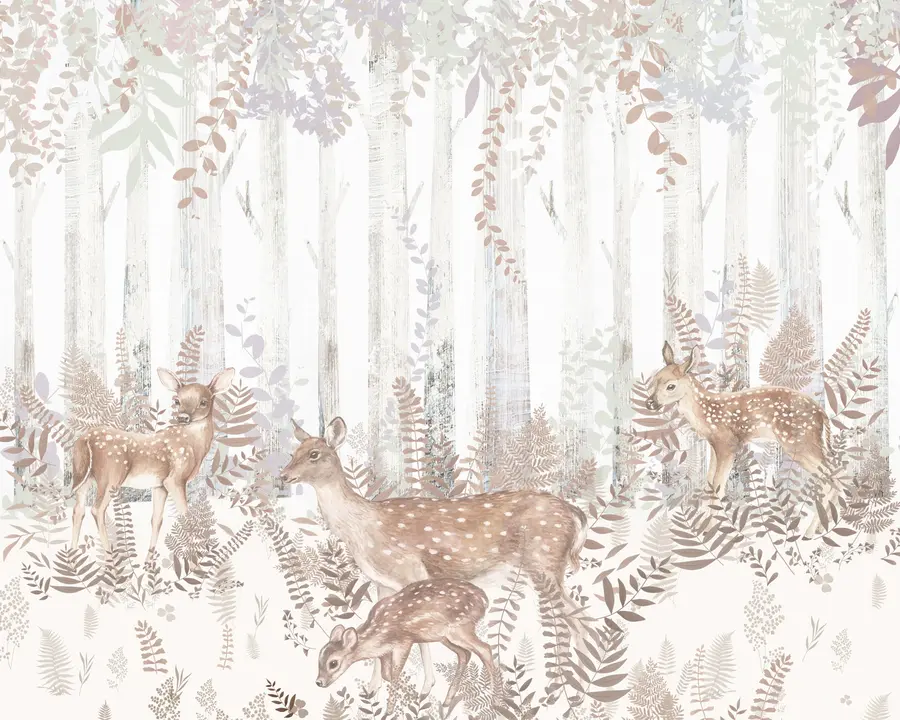 wall murals Јелен у шуми u97529