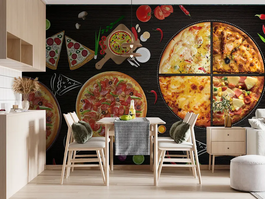 wall murals Пизза u97436