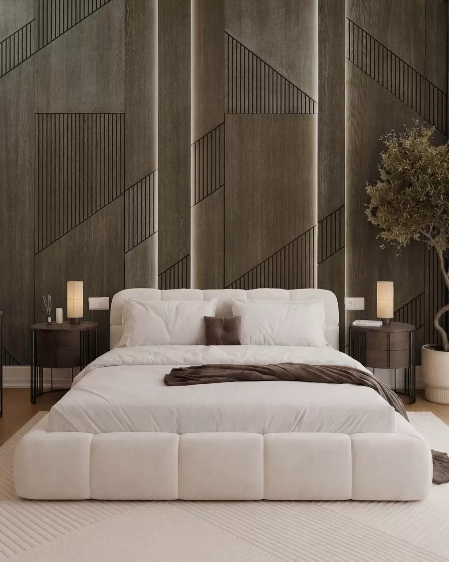 wall murals Панел од дрвета u97555