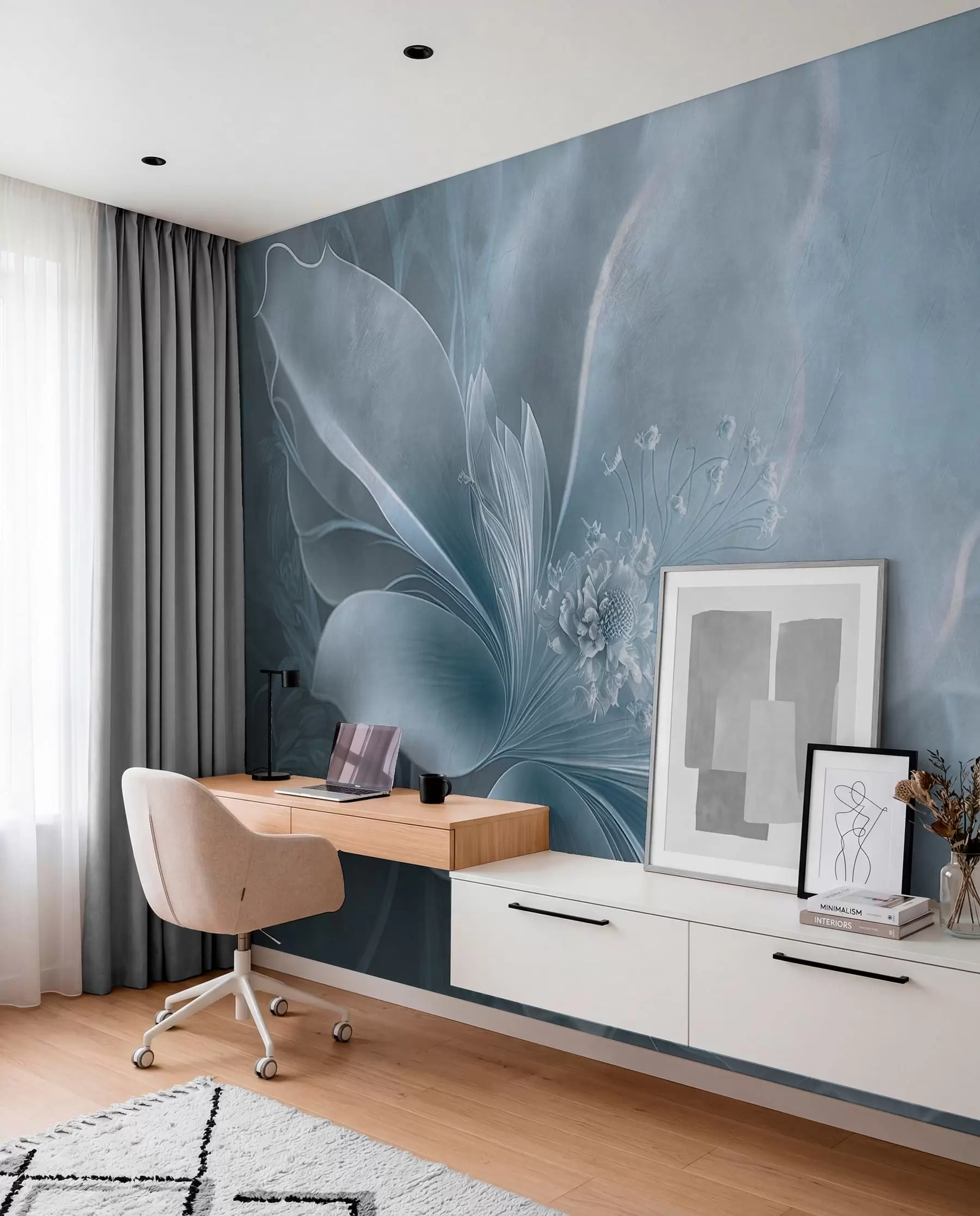 wall murals Веома деликатан цвет у плавим бојама u93944v1