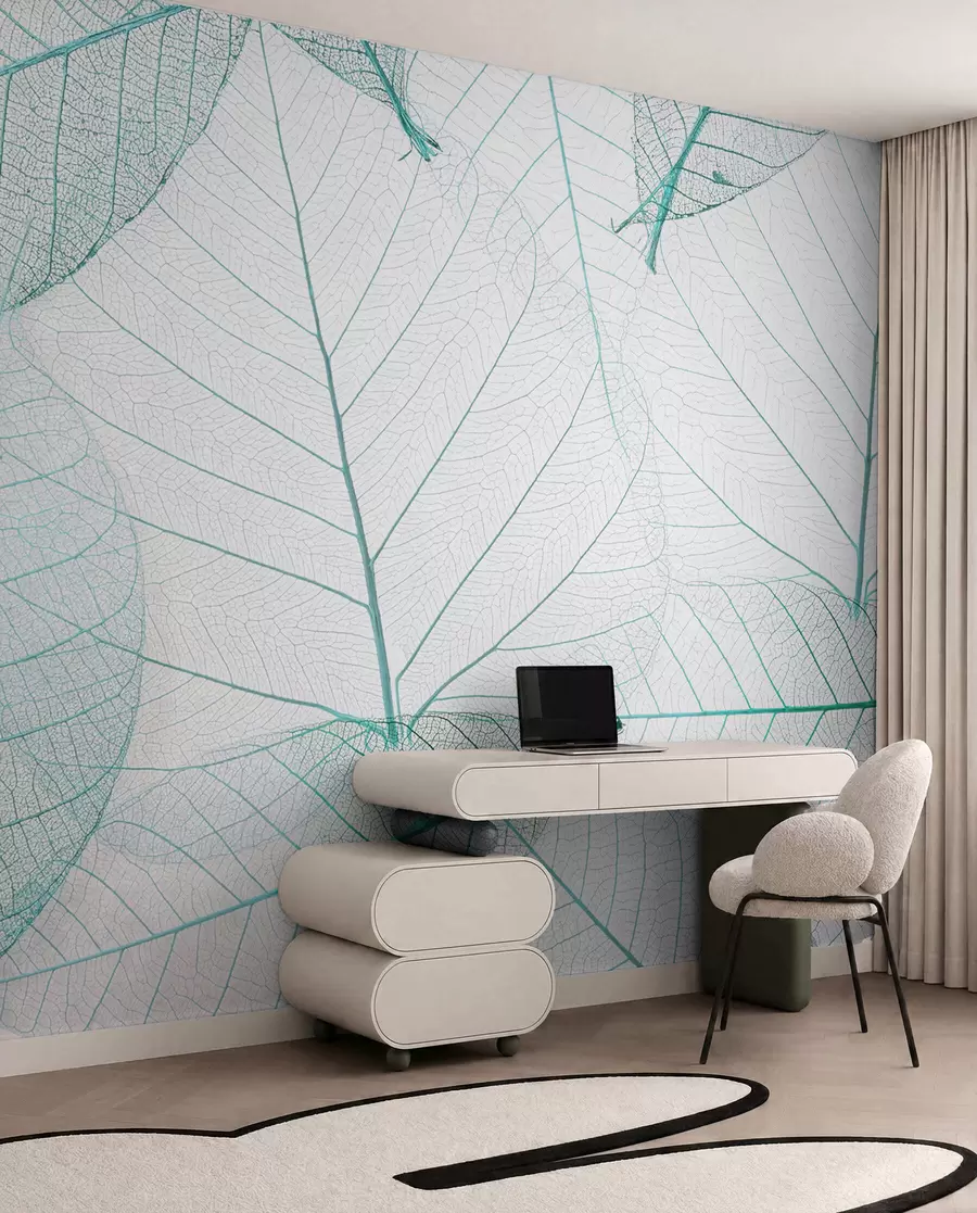 wall murals Прозирни листови зелене боје u24439v3