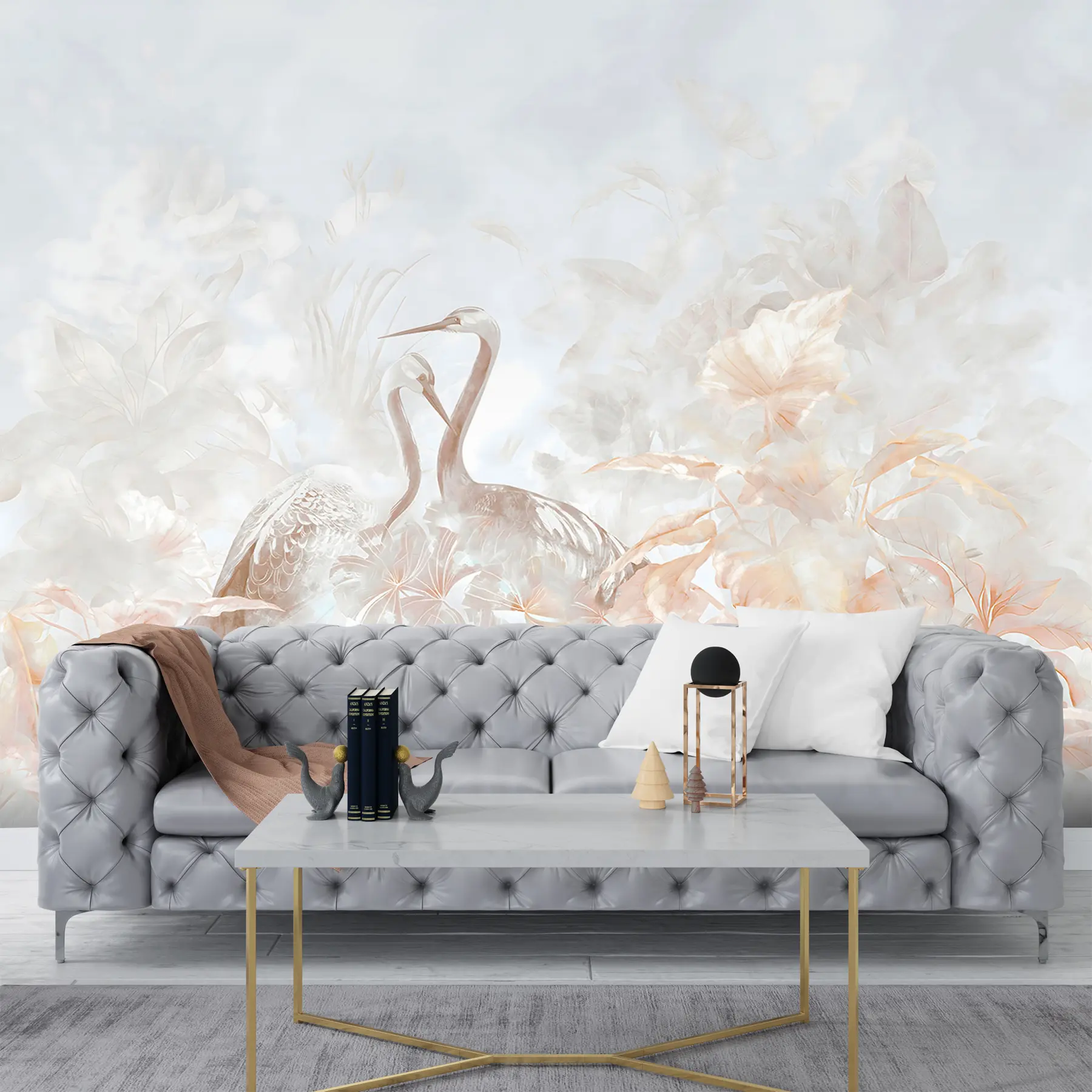 wall murals Заљубљене роде u67508