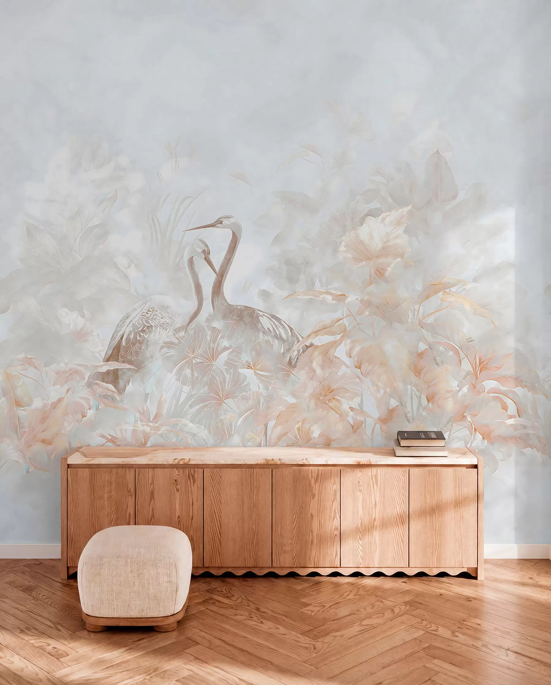 wall murals Заљубљене роде u67508