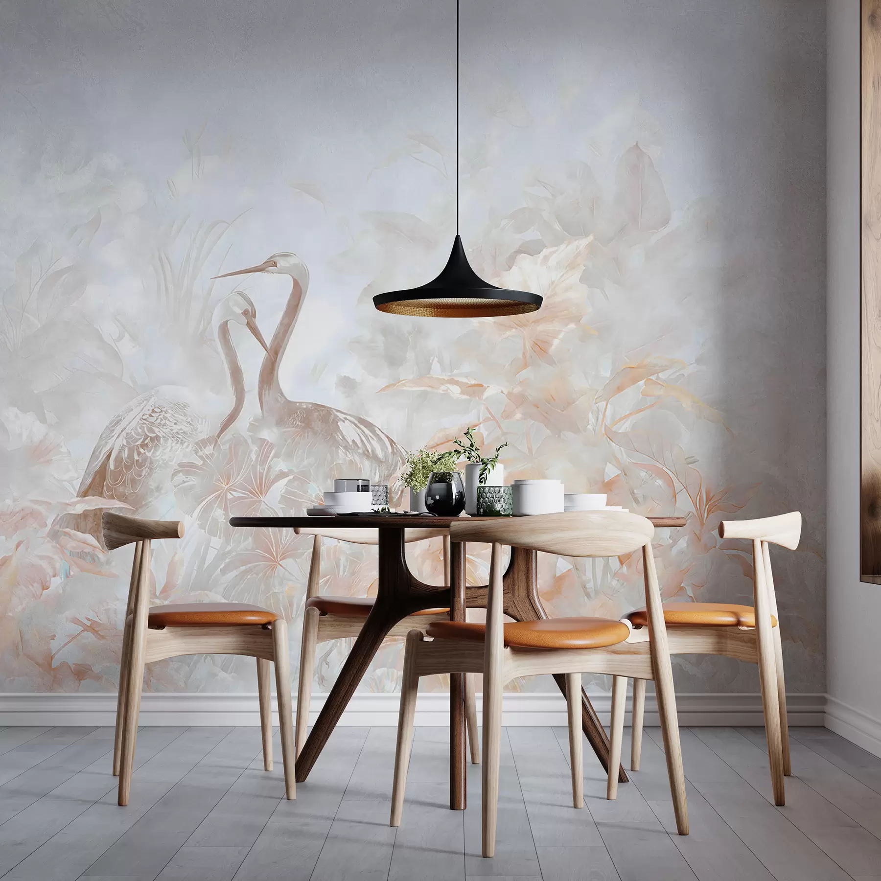 wall murals Заљубљене роде u67508