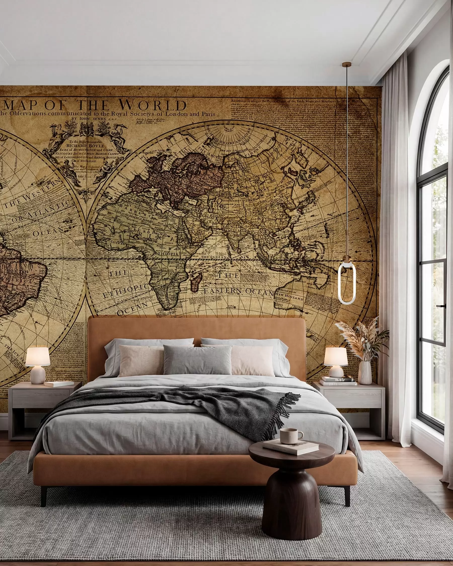 wall murals Античка мапа света u18533