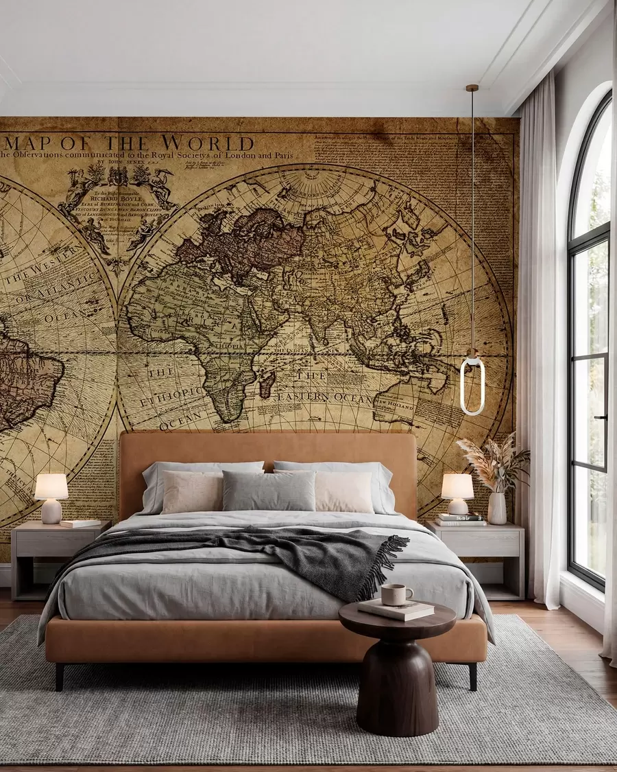 wall murals Античка мапа света u18533