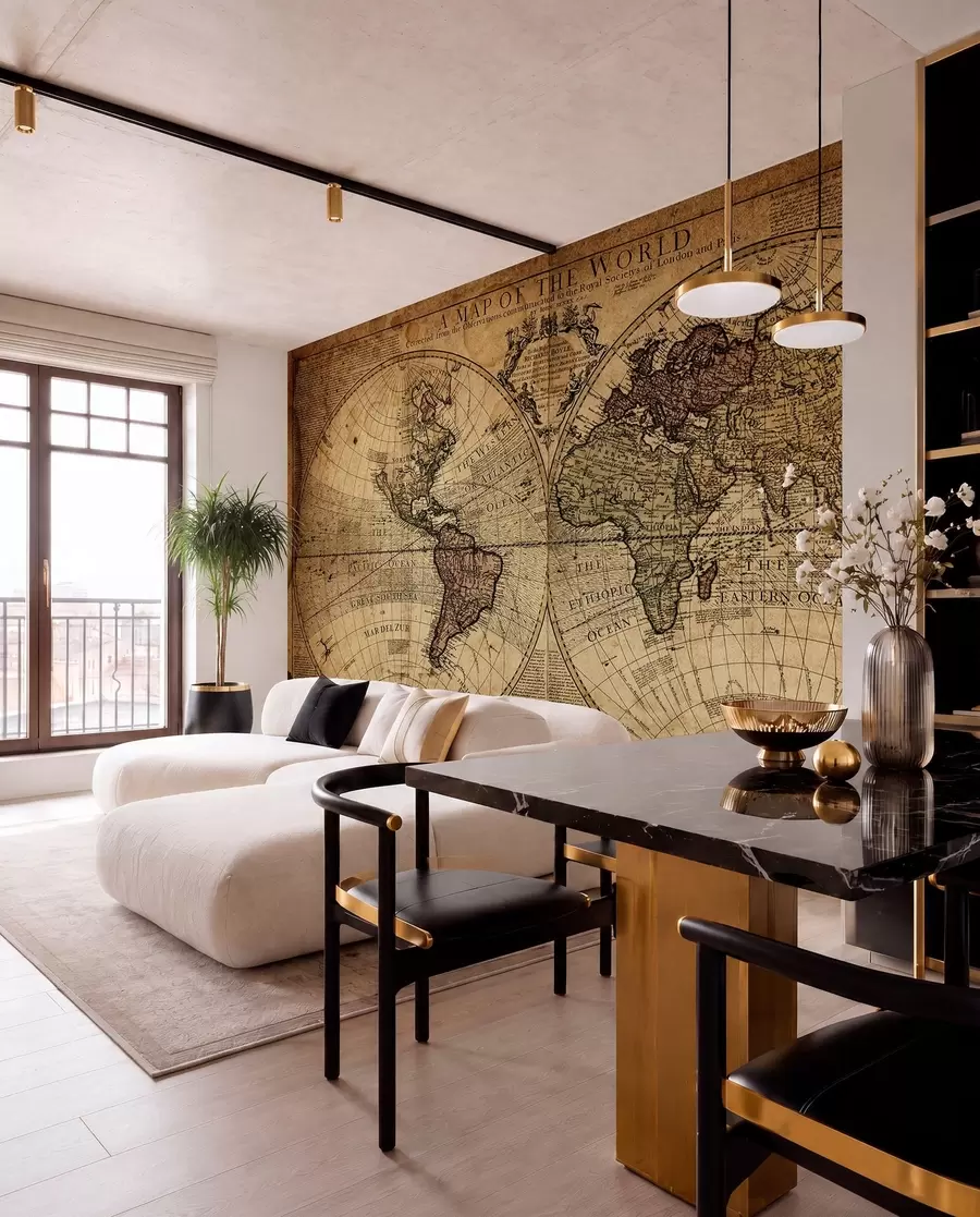 wall murals Античка мапа света u18533
