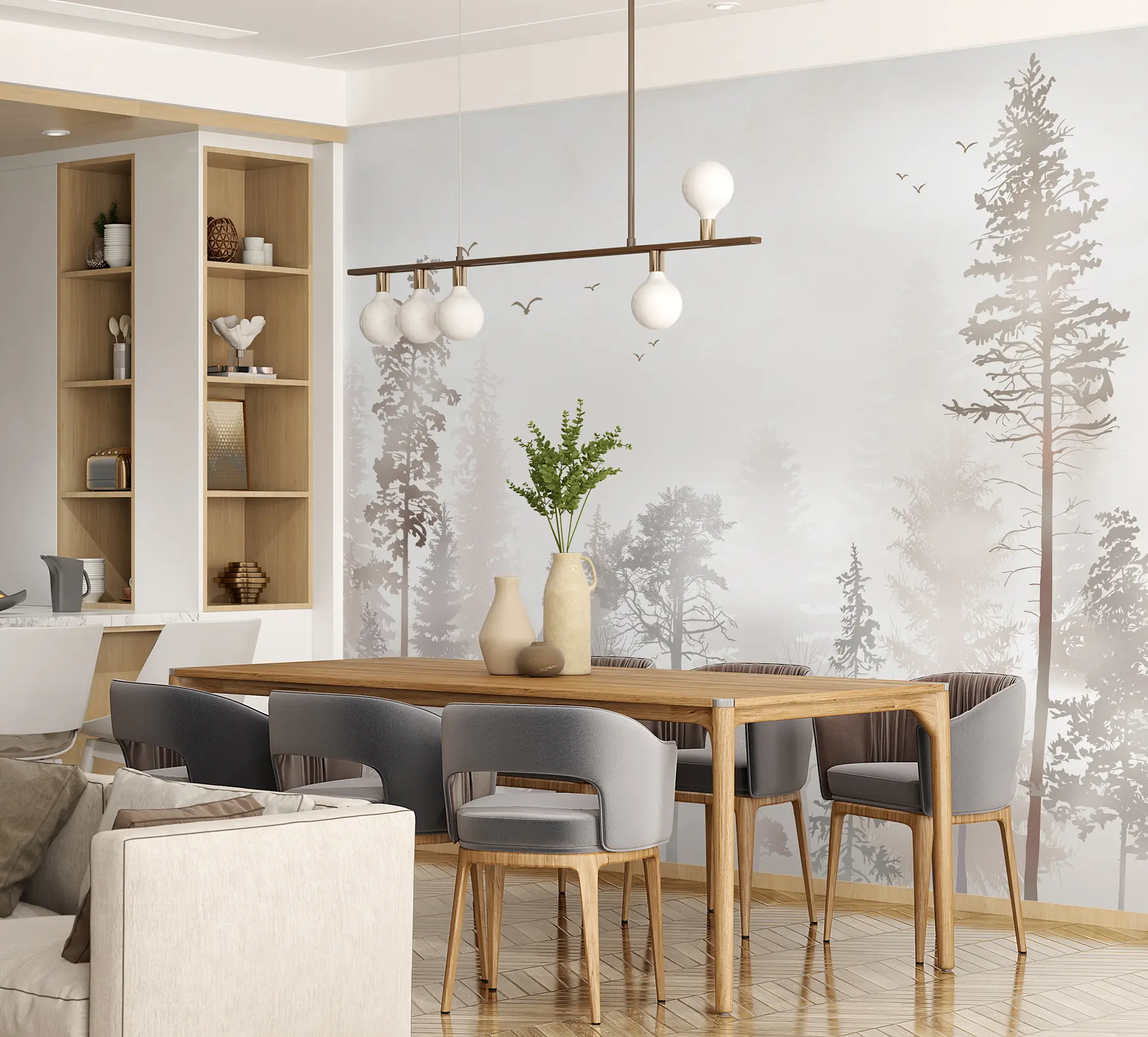 wall murals Шума u98508