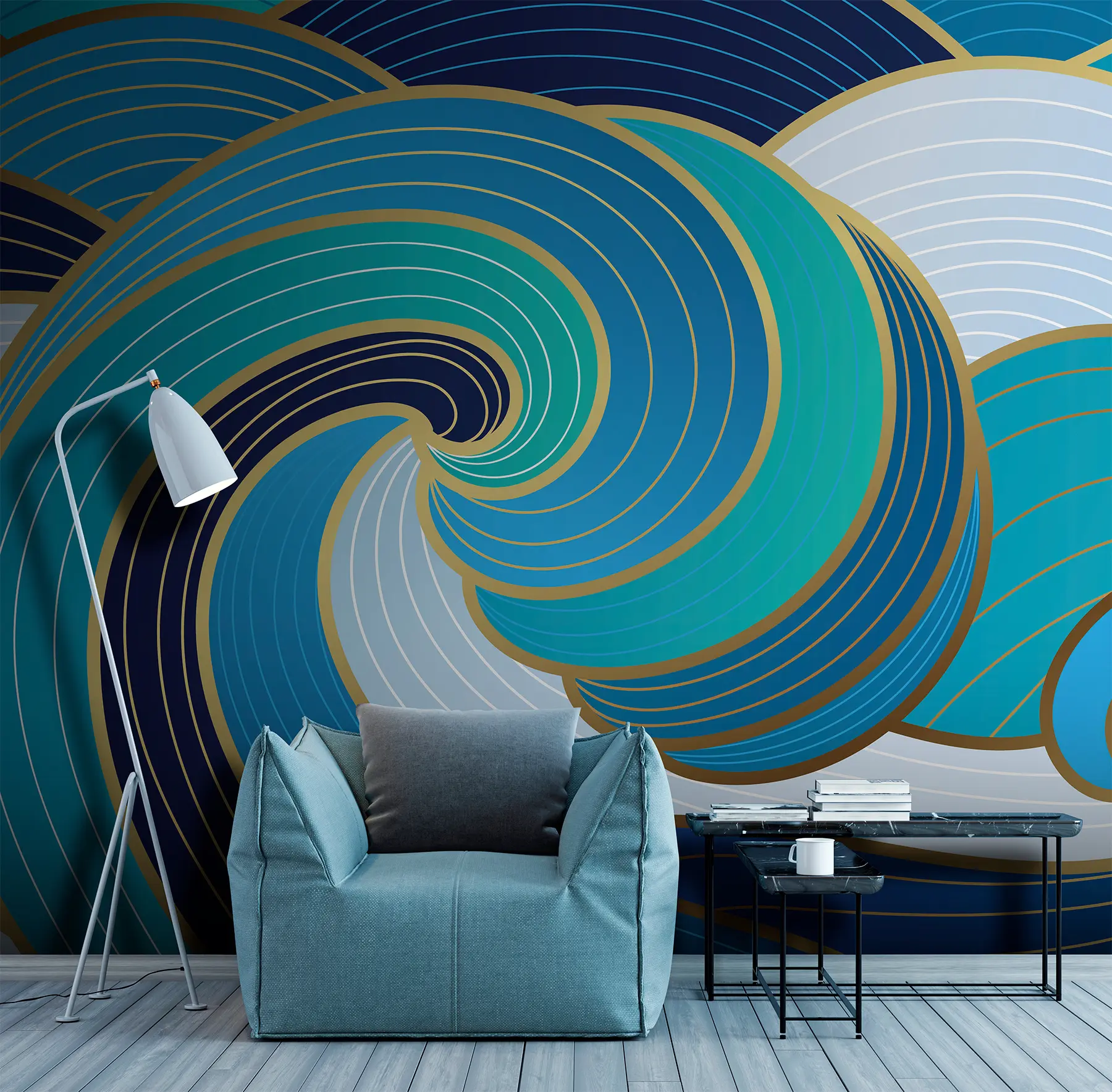 wall murals источни таласи u98590