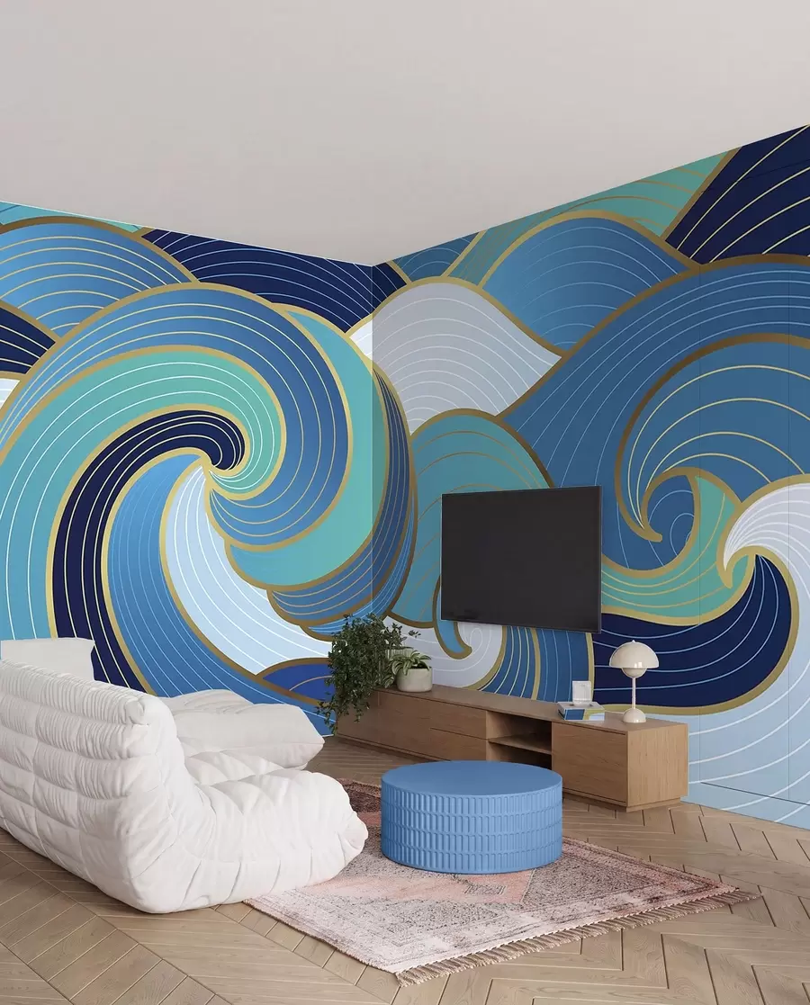 wall murals источни таласи u98590