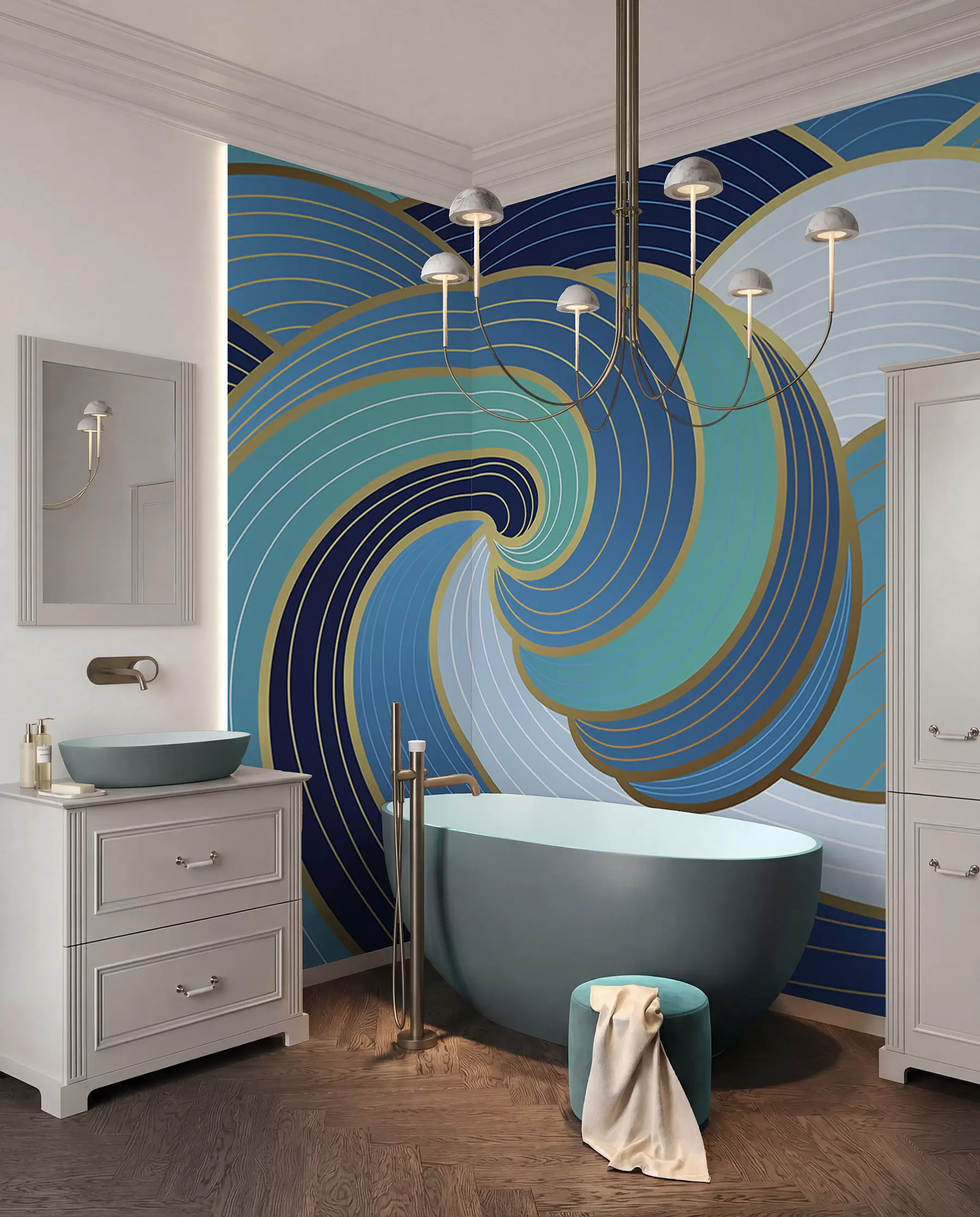 wall murals источни таласи u98590