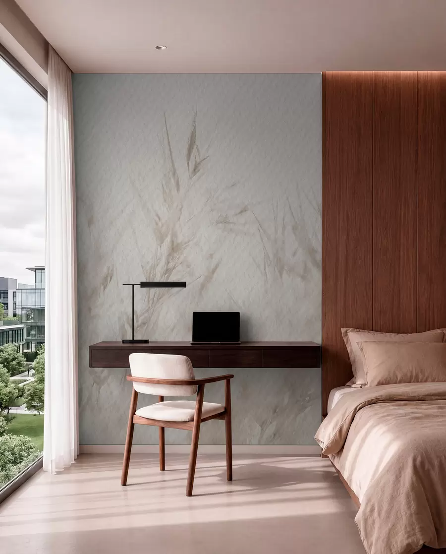 wall murals Текстура сушеног цвећа винтаге папира u98438