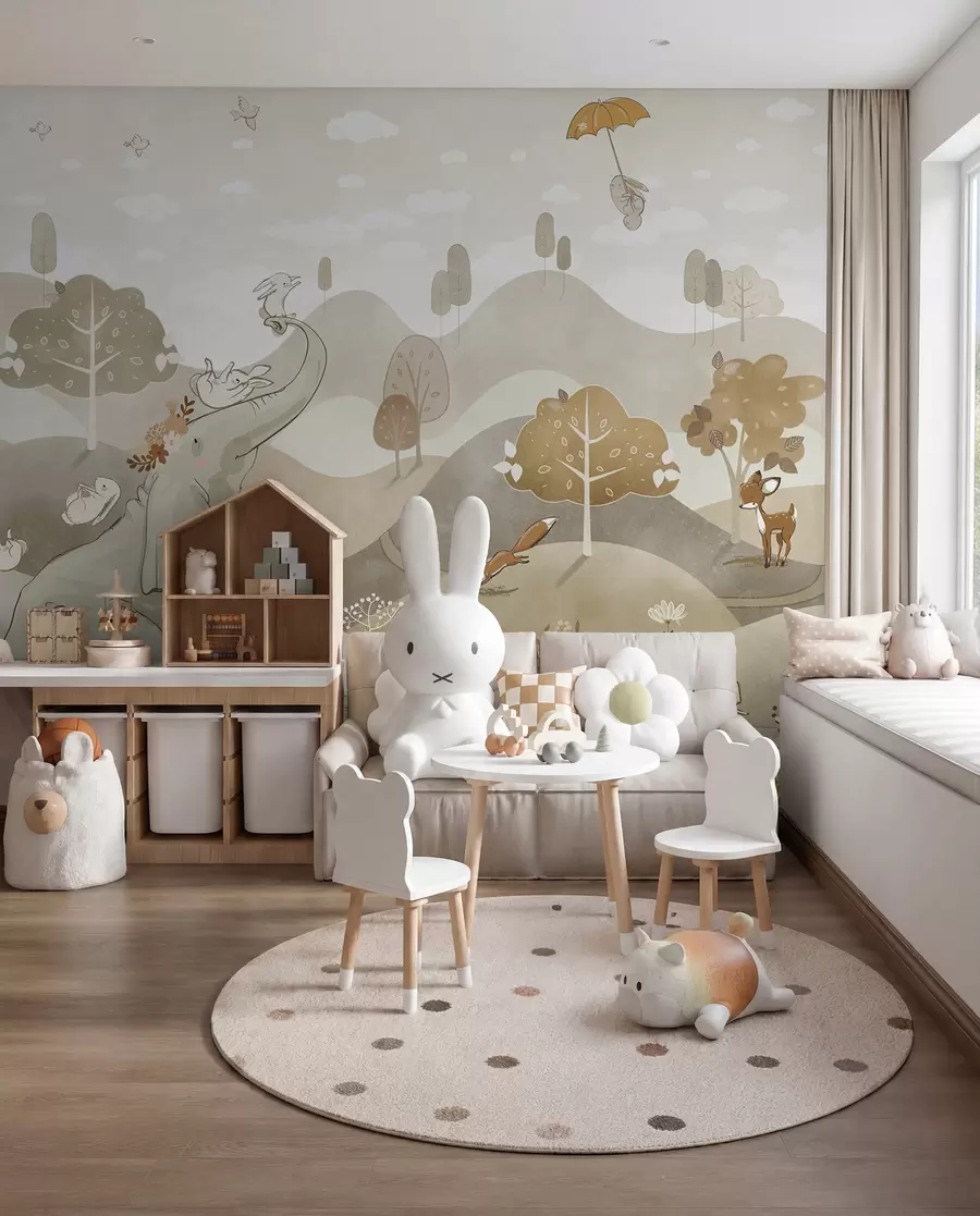 wall murals Šumska knjiga bajki u98695