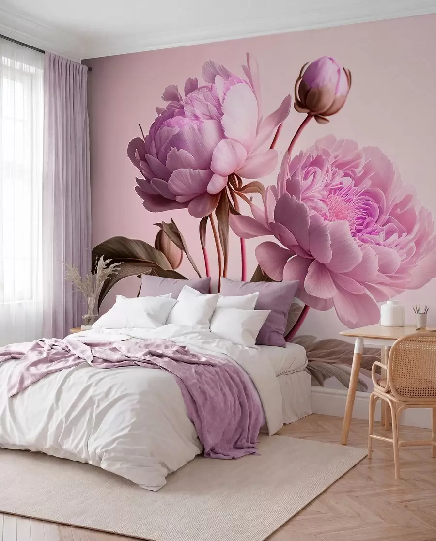 wall murals акварел цвеће u70658v2