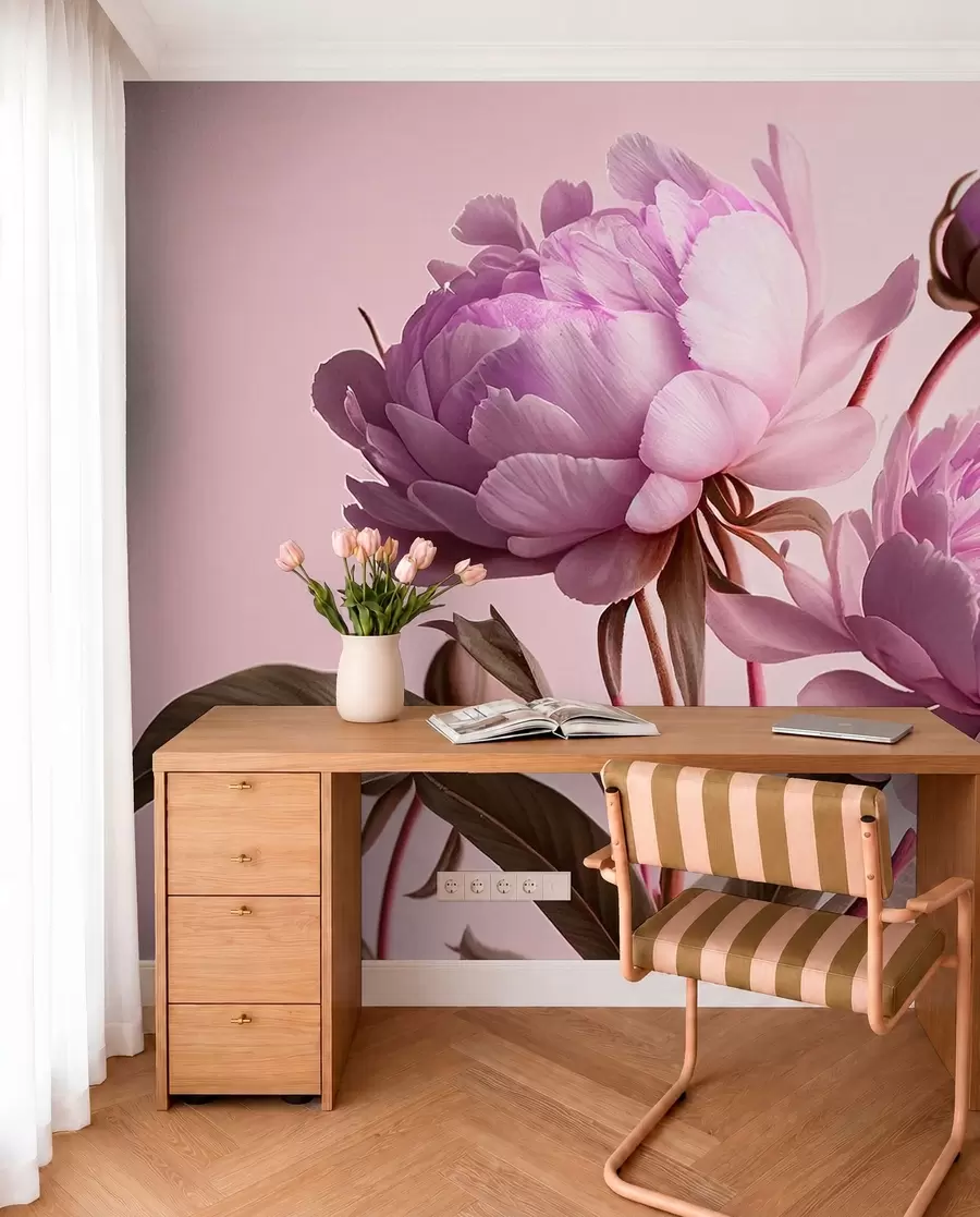 wall murals акварел цвеће u70658v2