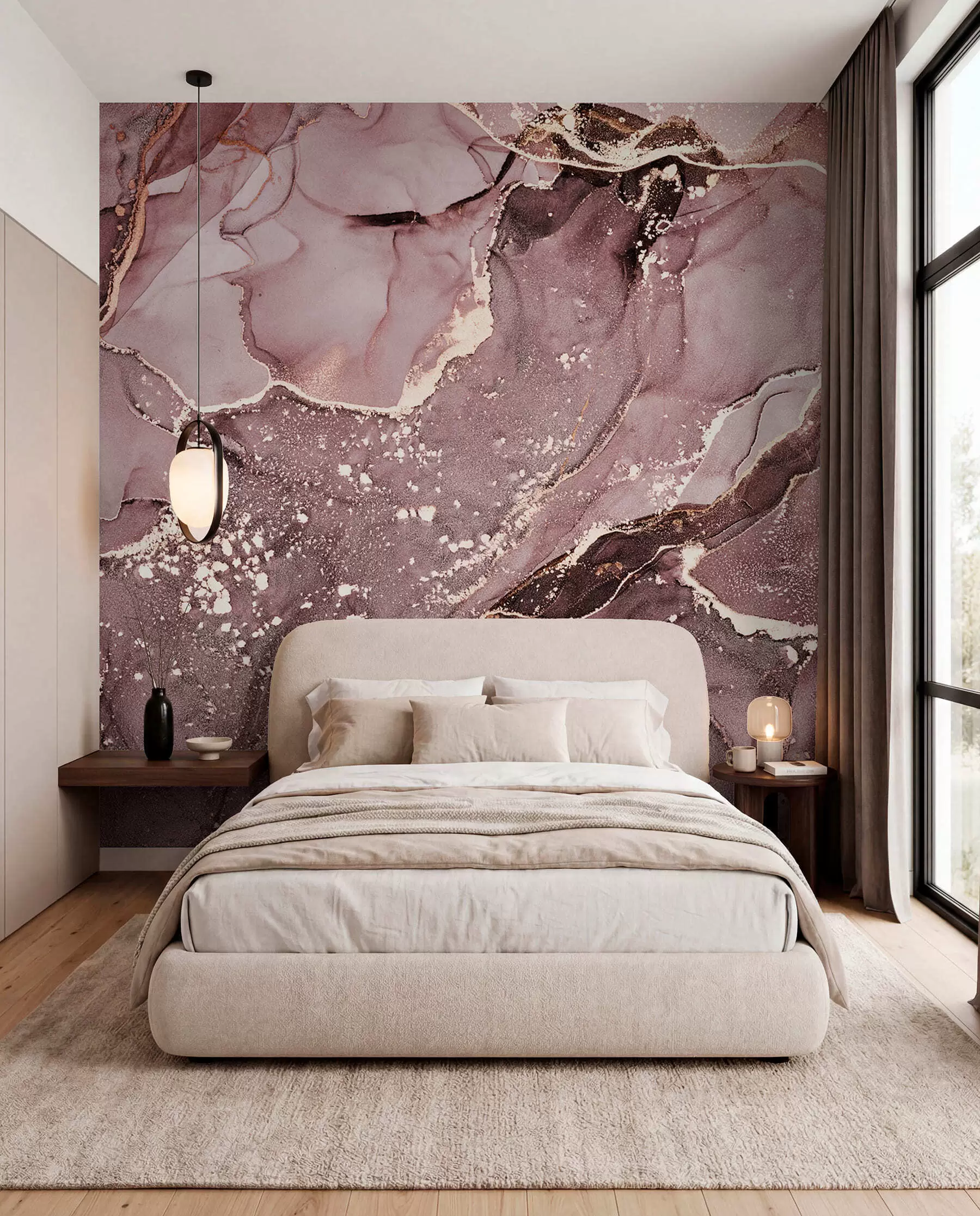 wall murals Пинк мермер u93578v1