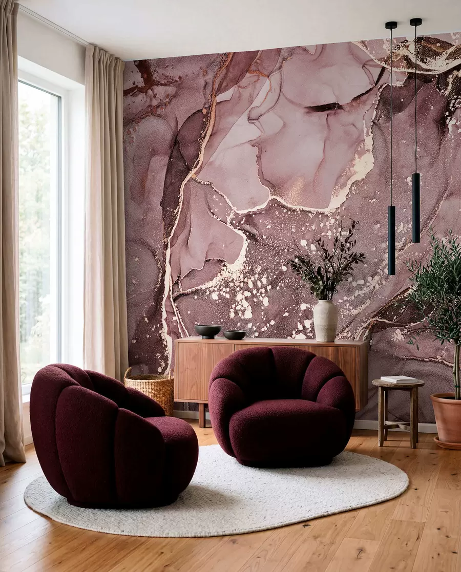 wall murals Пинк мермер u93578v1