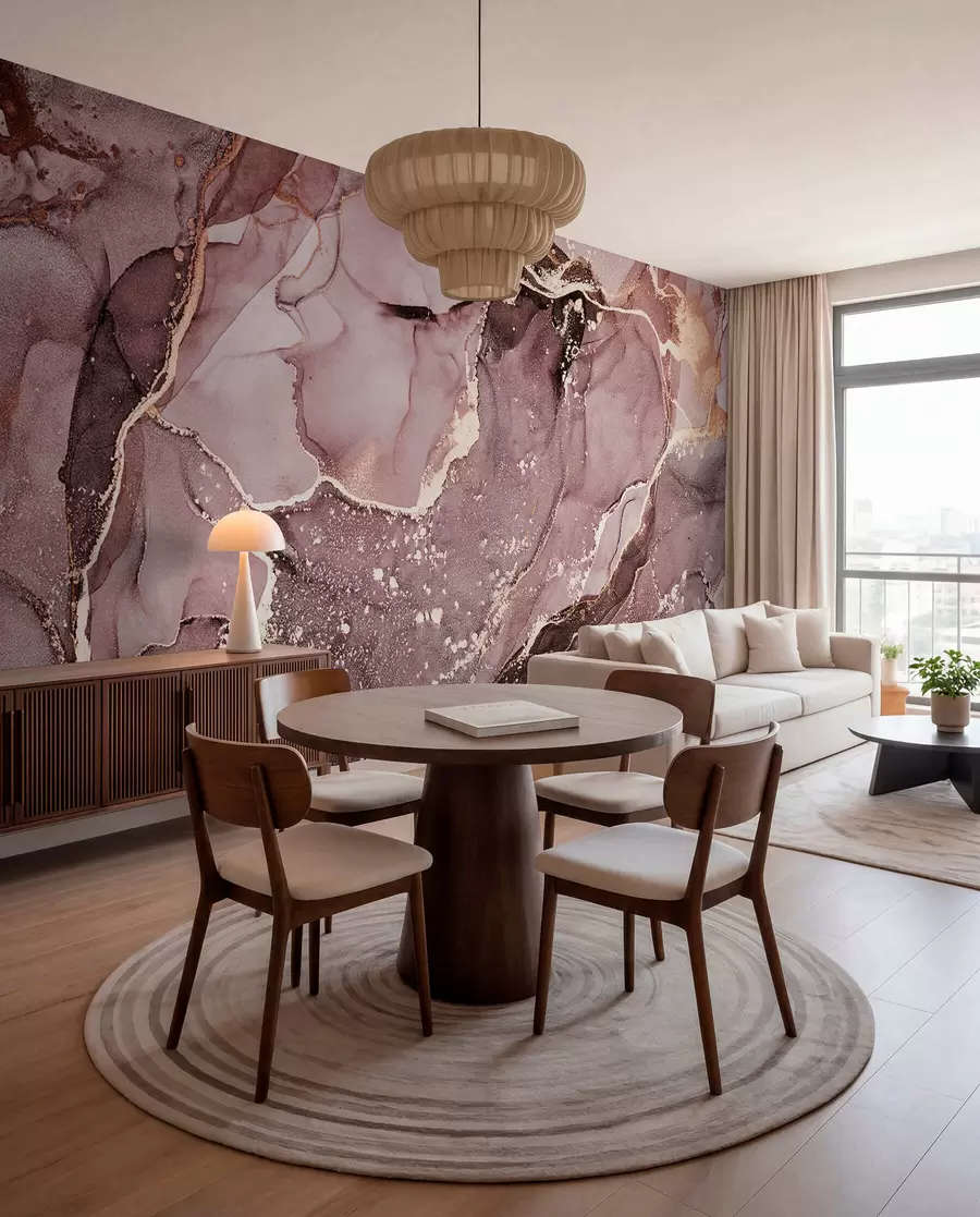 wall murals Пинк мермер u93578v1