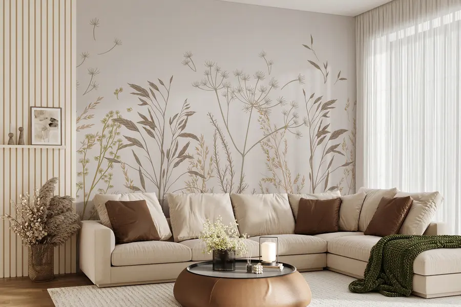 wall murals дивља трава u99011