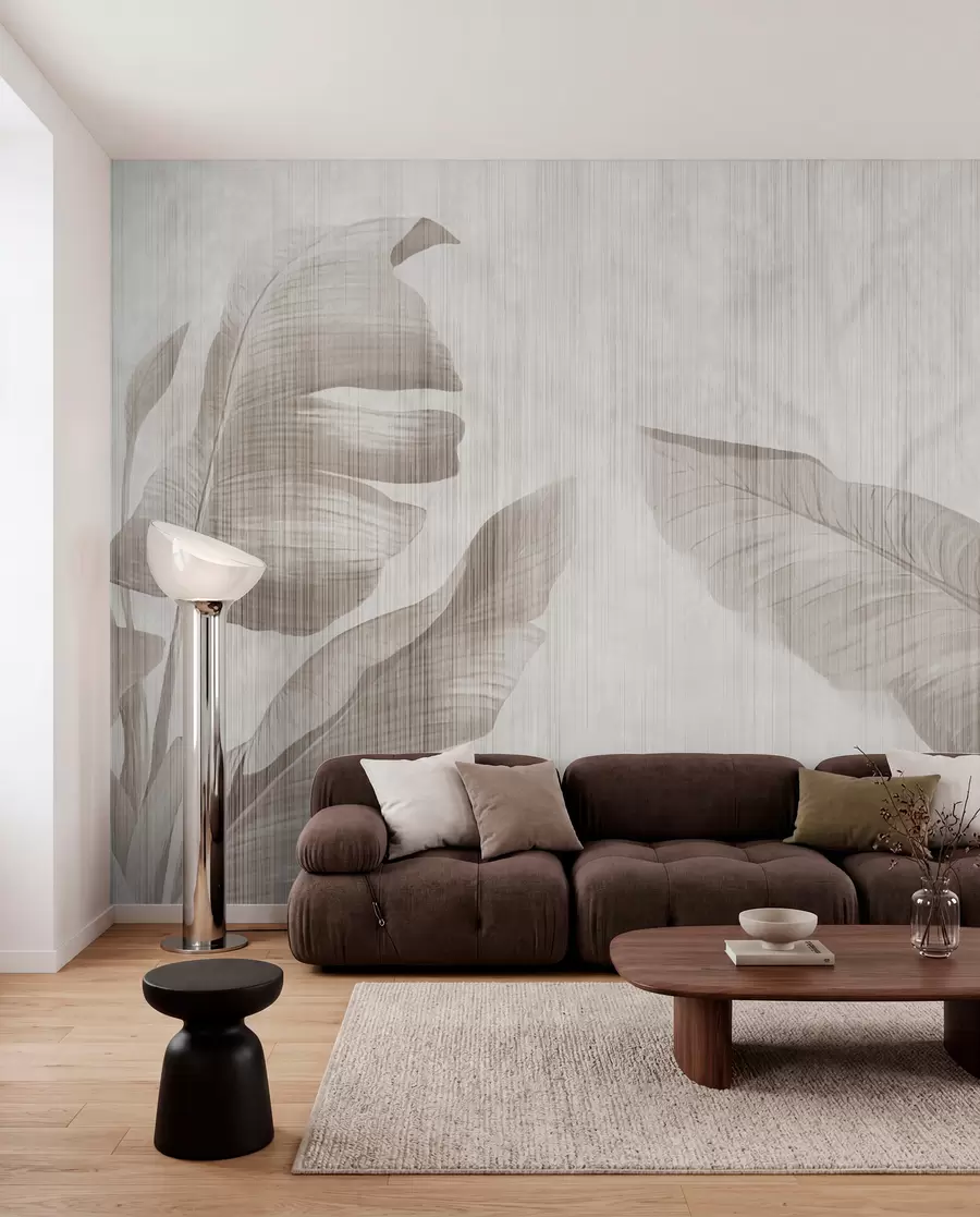 wall murals Тропско лишће у грунге стилу u00299d1