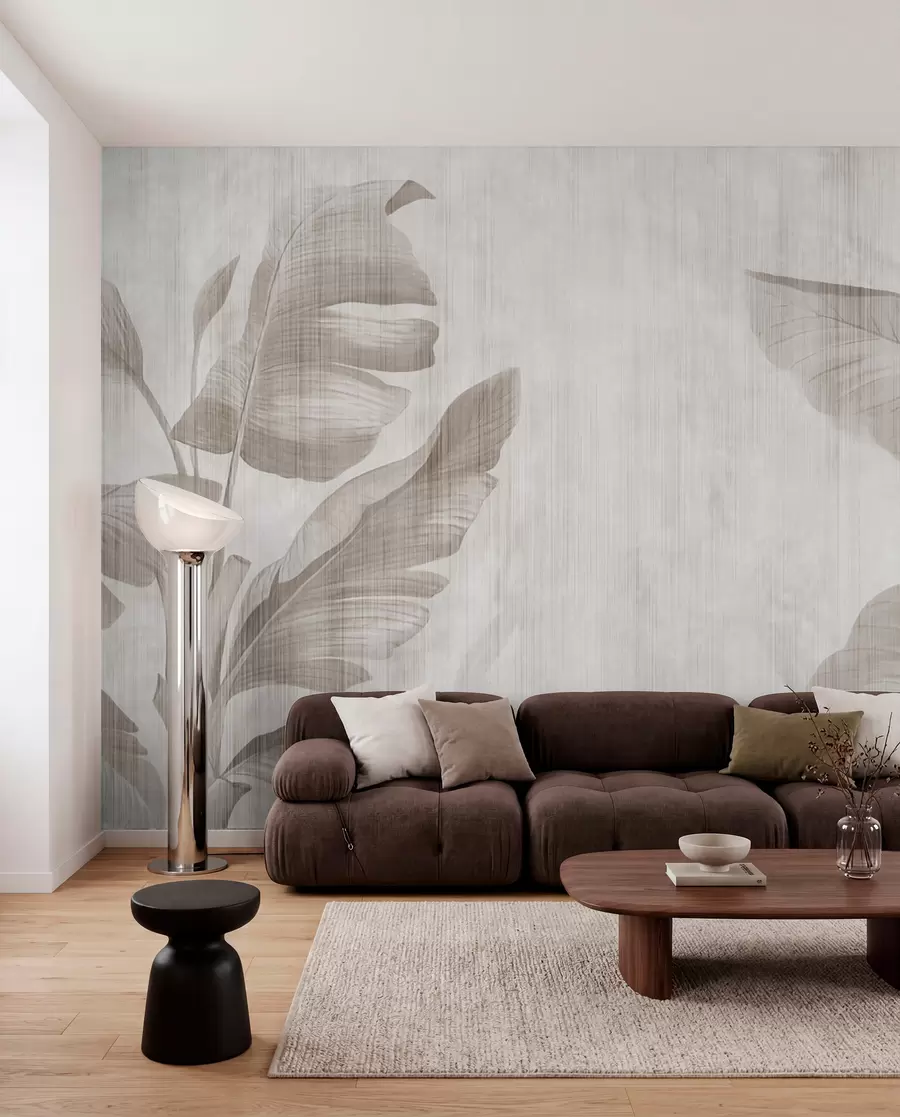 wall murals Тропско лишће у грунге стилу u00299d2