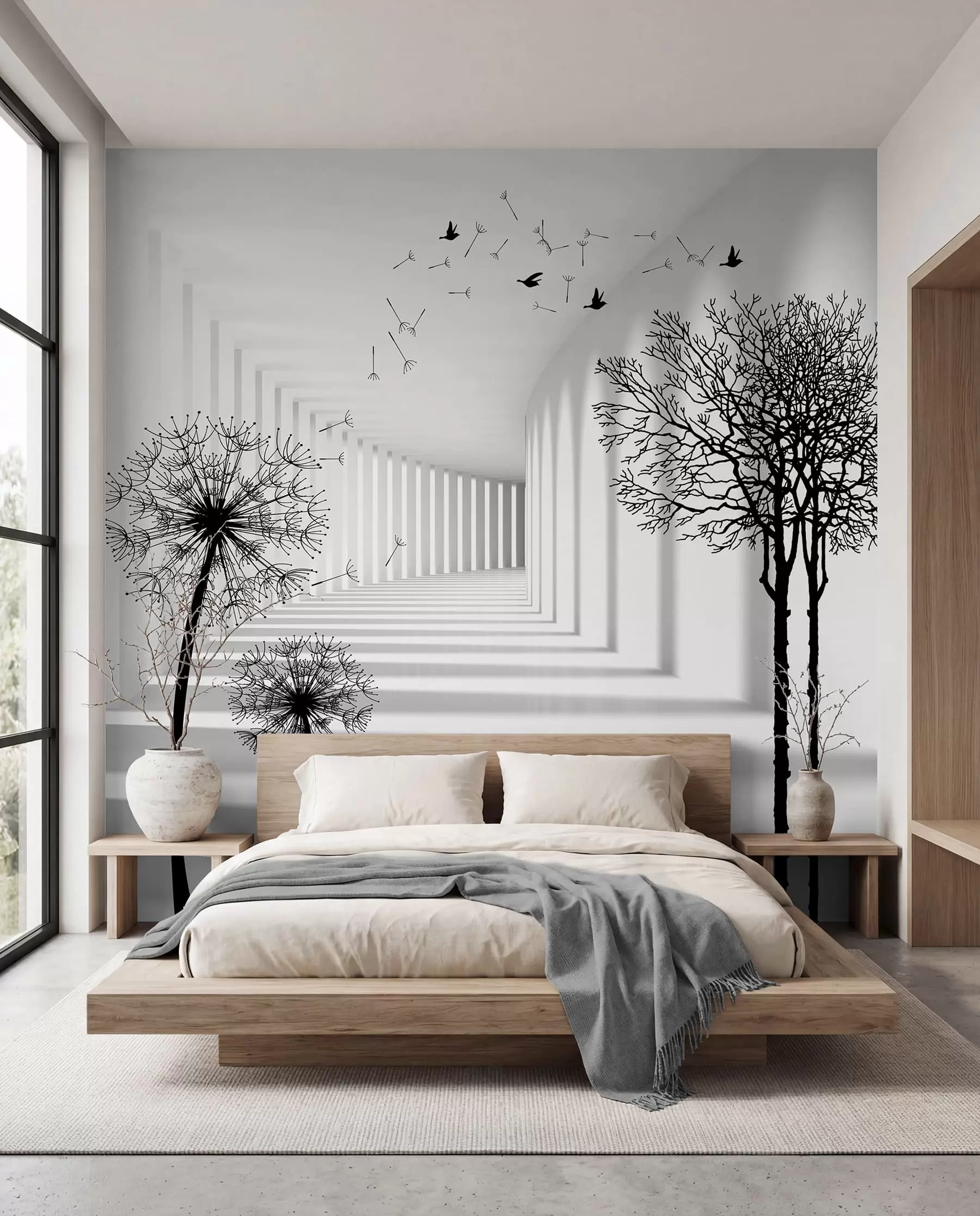 wall murals Дубина и светлост u37803d1