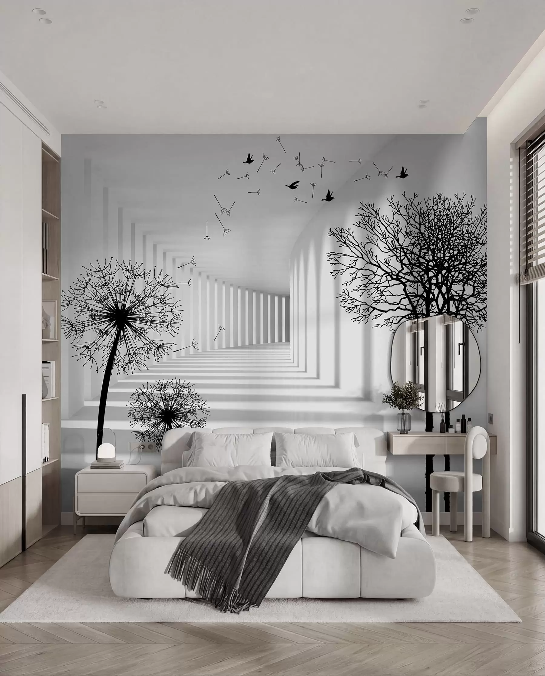 wall murals Дубина и светлост u37803d1